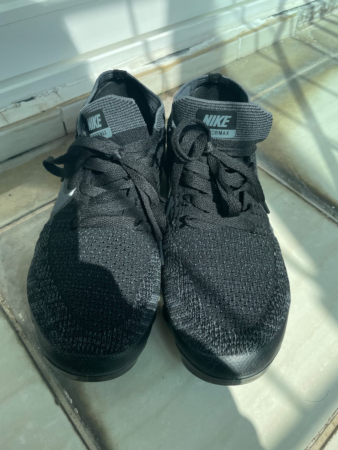 나이키 에어 플라이니트 베이퍼맥스 블랙 다크그레이265 상품이미지2