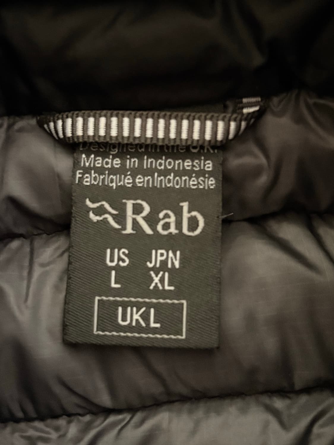 랩 마이크로라이트 다운 베스트 블랙 경량 패딩 조끼 상품이미지4