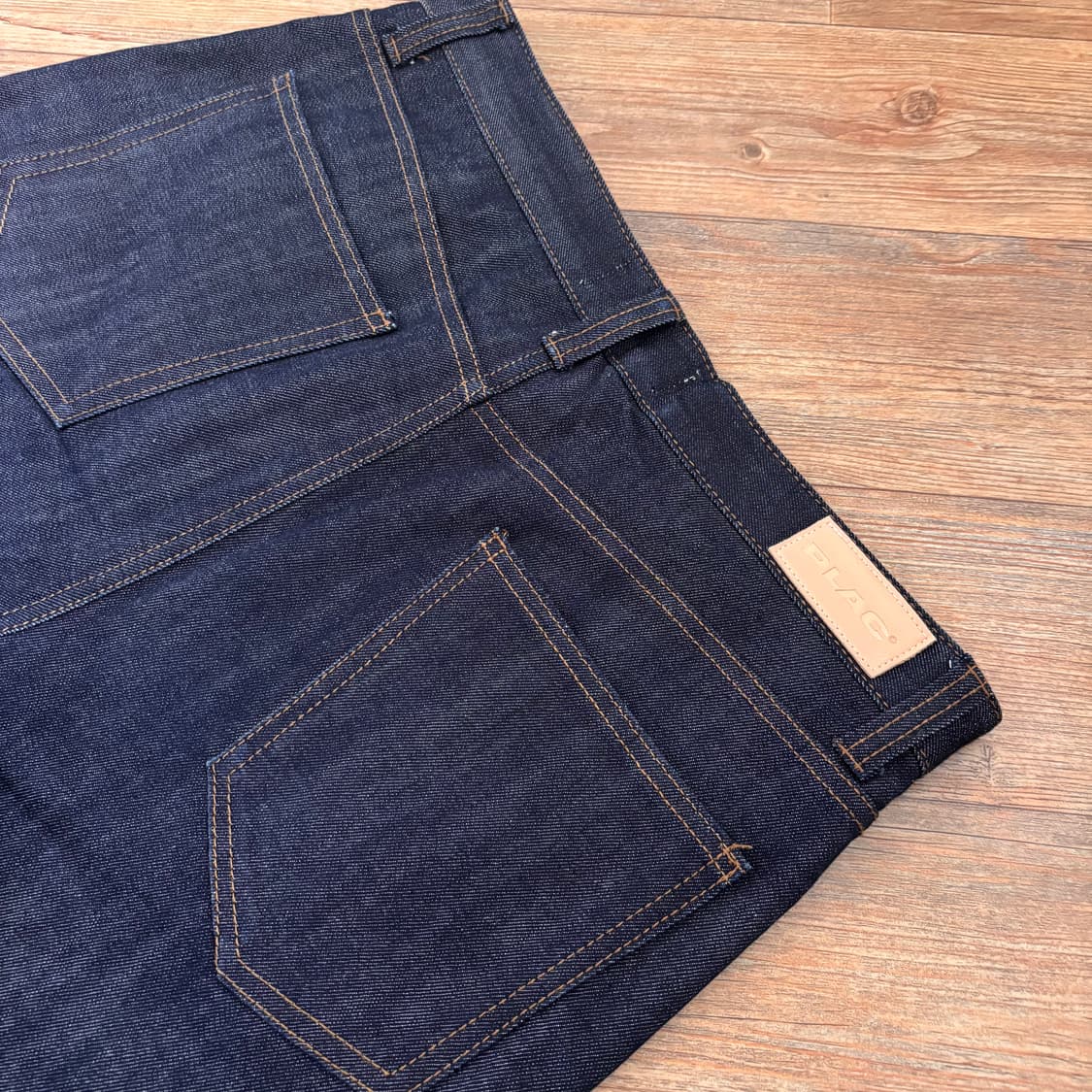 플랙진 34 생지 데님 셀비지 청바지 MERGO  상품이미지3