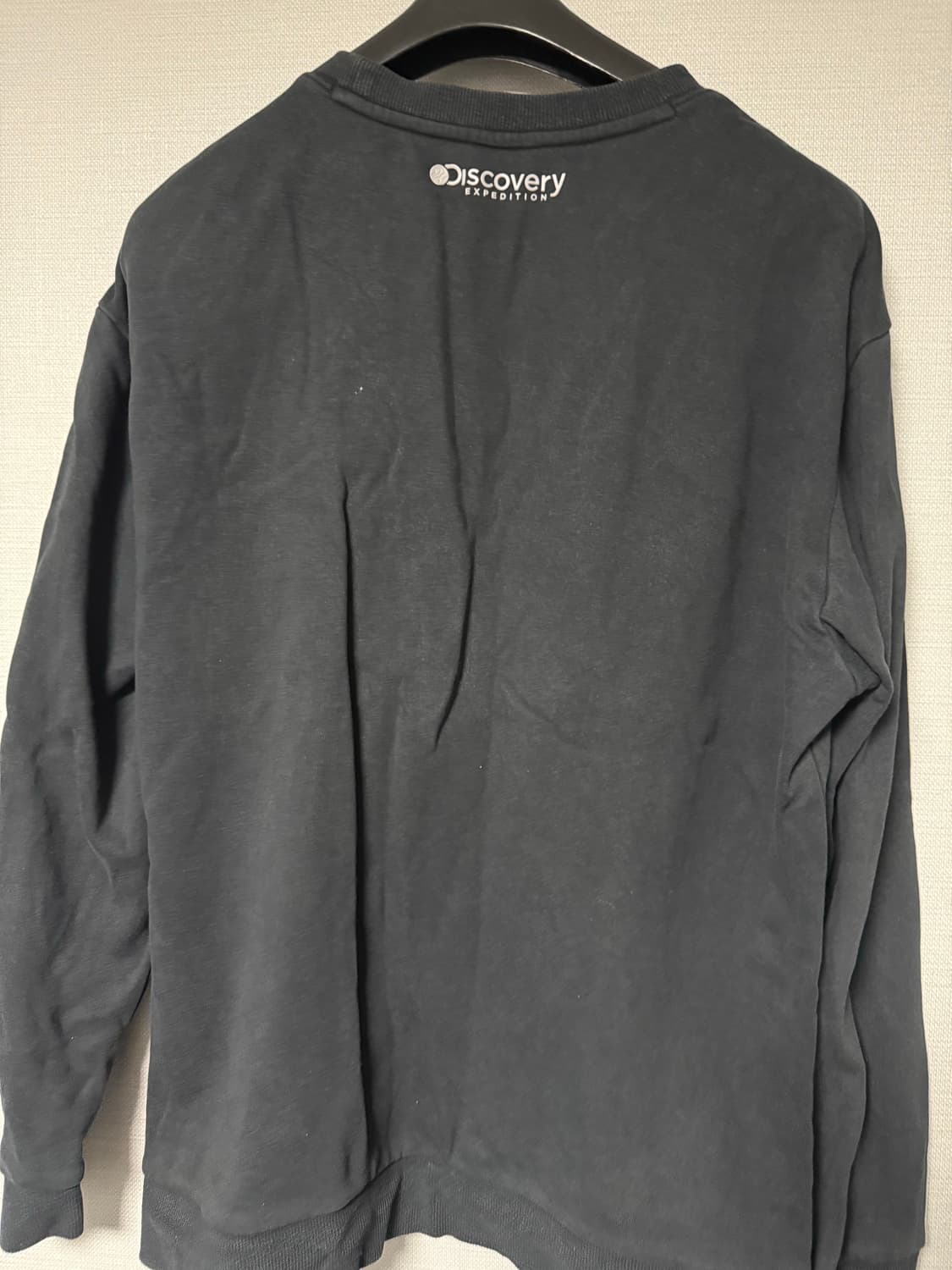 디스커버리 블랙 맨투맨 xxl 상품이미지2