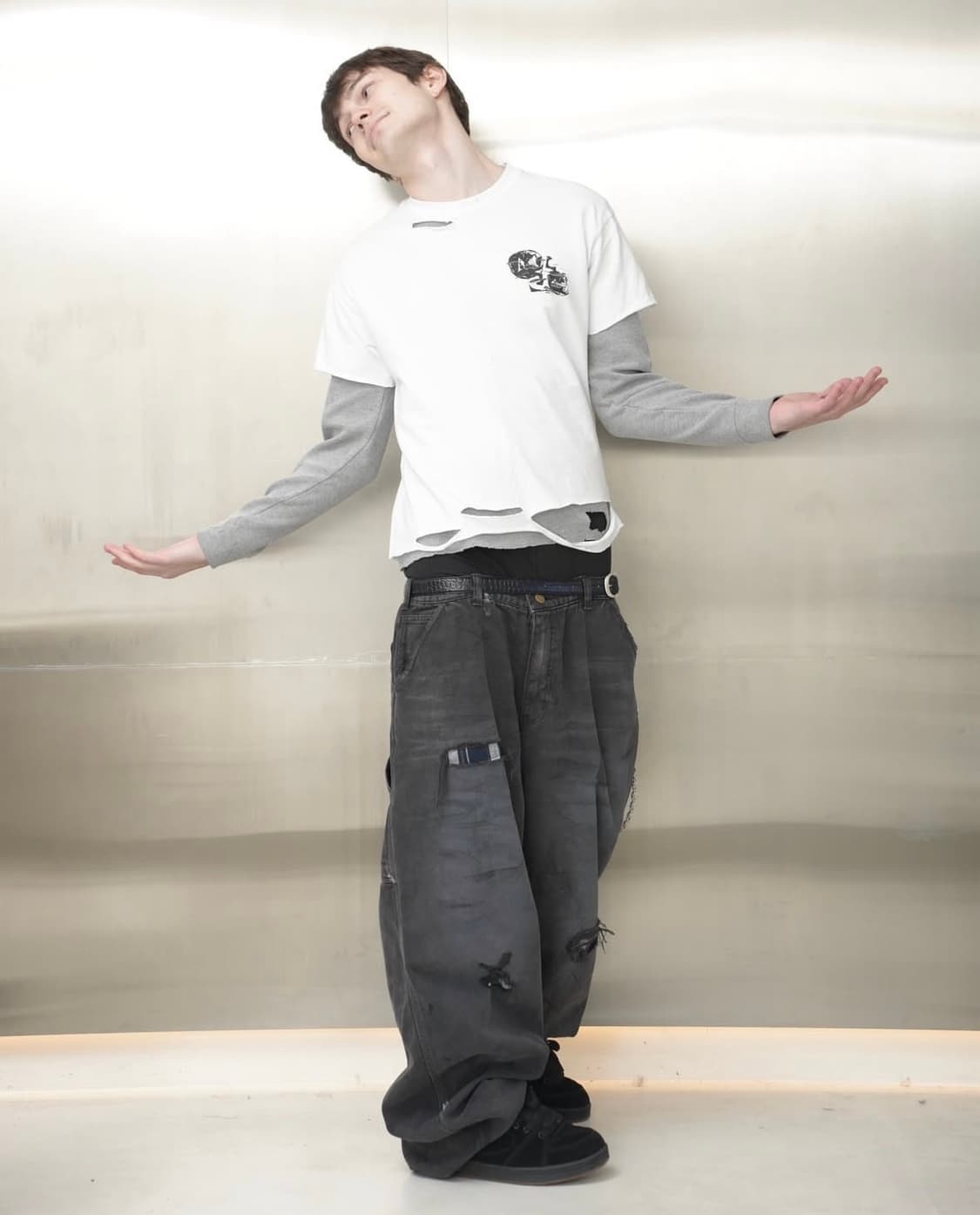 Enssive VTG CHECK MATE PANTS(1 size) 상품이미지1