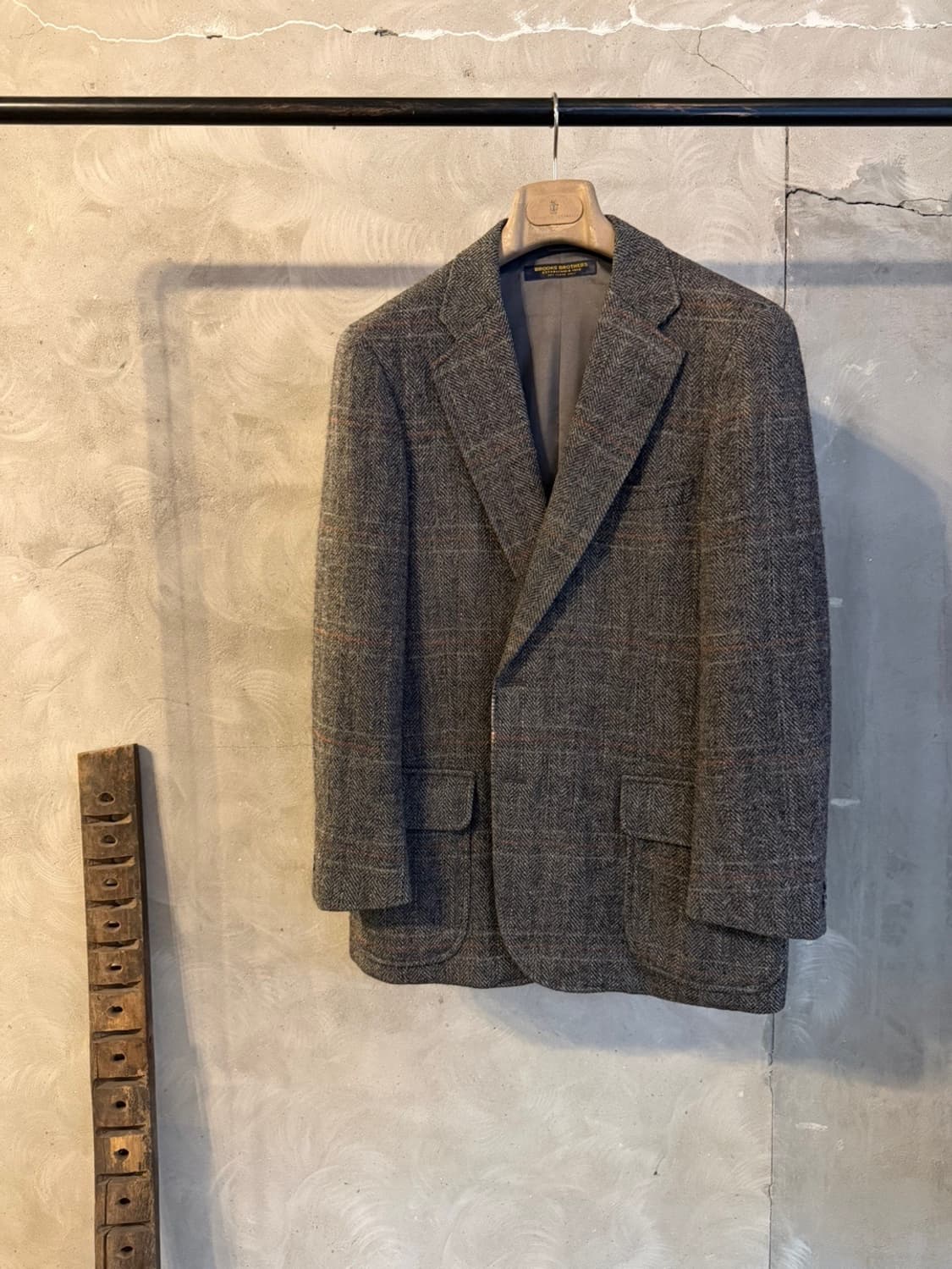 브룩스브라더스 헤링본 트위드 자켓 남성100 상품이미지10