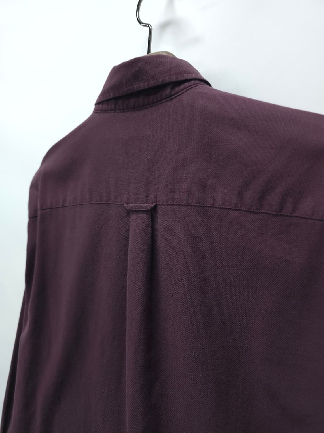 라코스테 남성 피케 옥스포드 셔츠 버건디 (사이즈 100) 상품이미지8