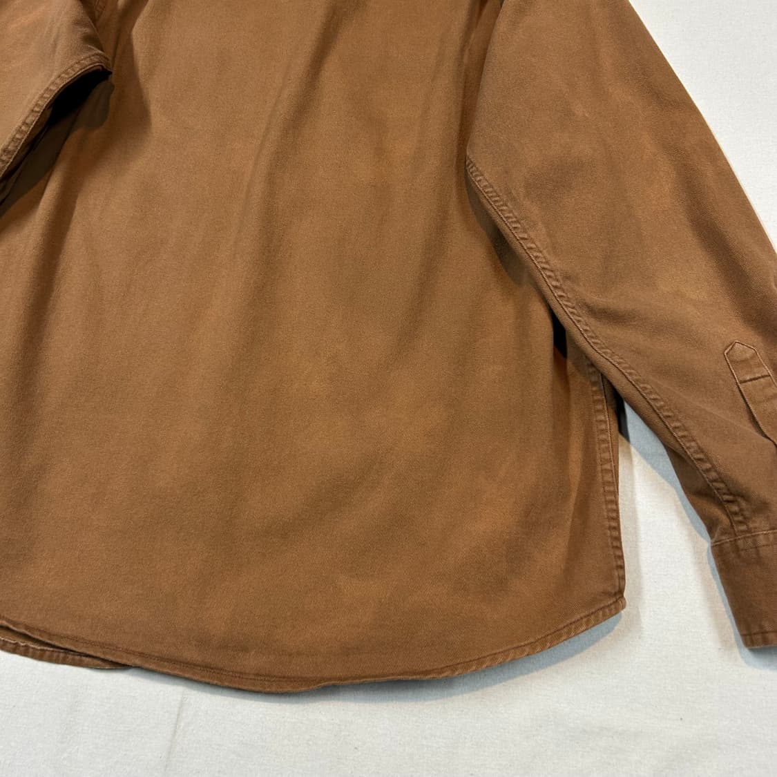 M) Wrangler 랭글러 투포켓 워크웨어 코튼 셔츠 브라운 상품이미지7