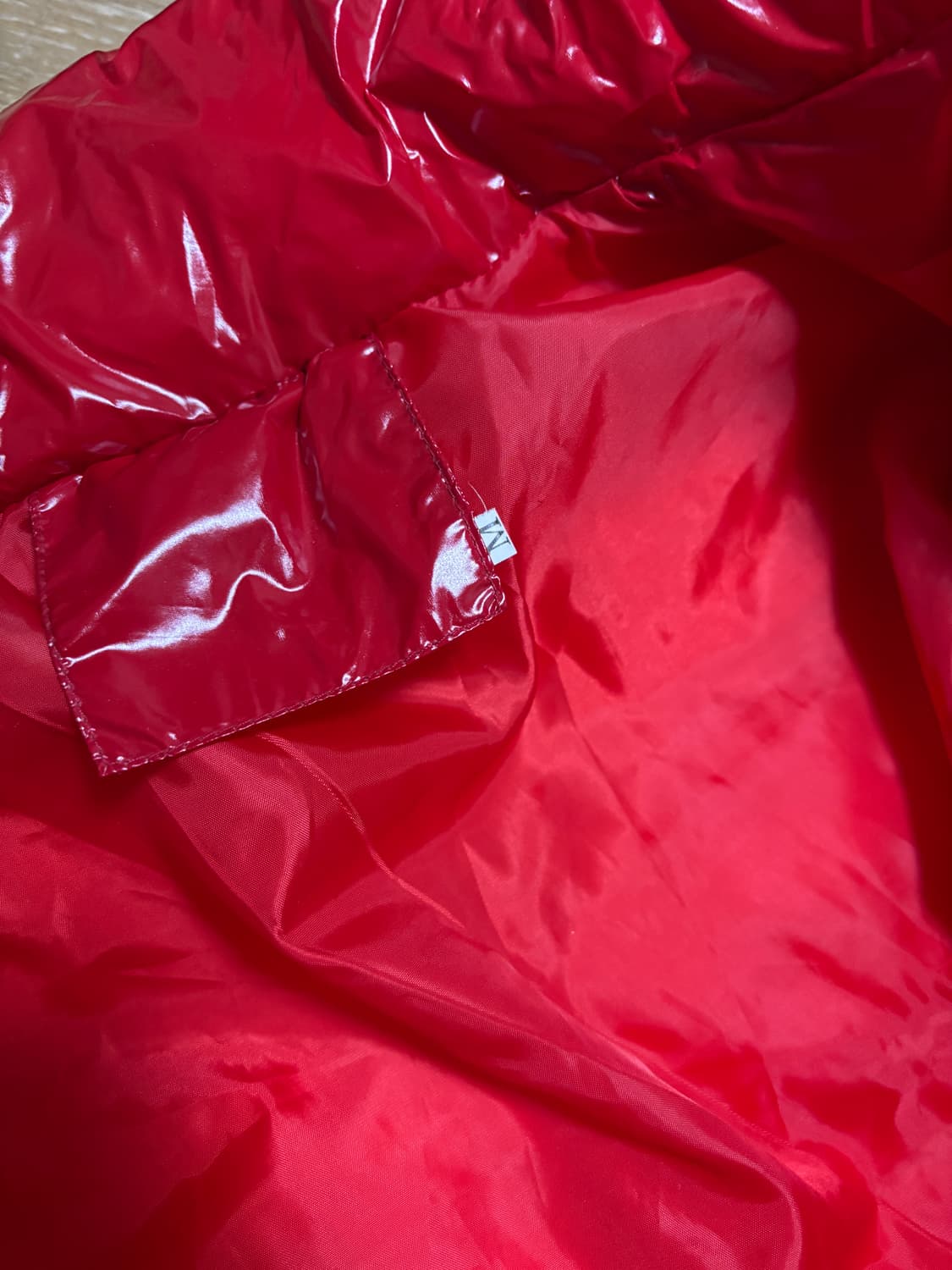 레드 숏 패딩 상품이미지2