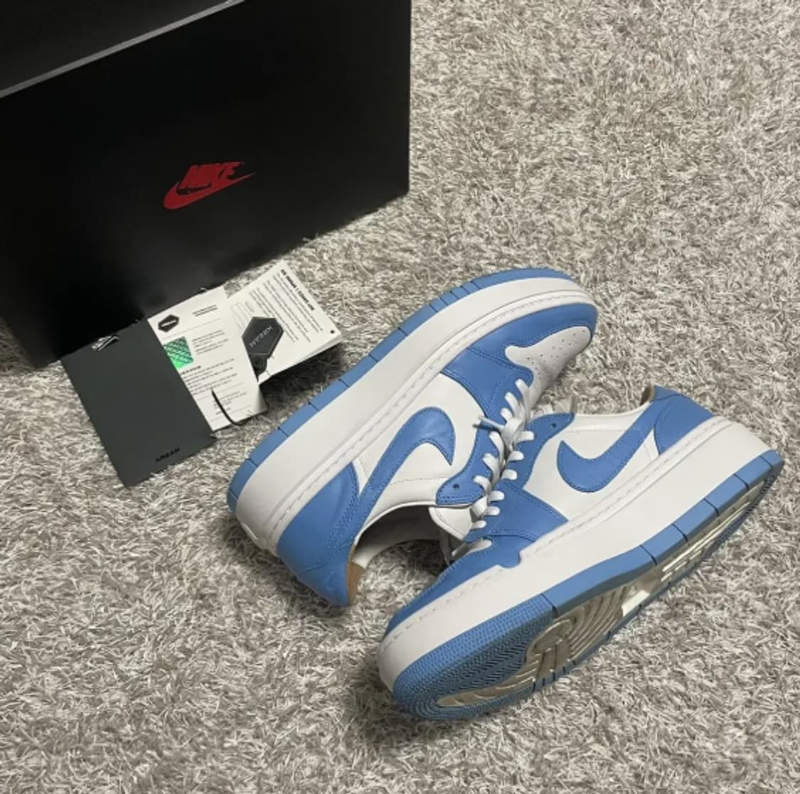 [정품]NIKE 조던 1 엘리베이트 SE 유니버시티 블루 로우 290 상품이미지2