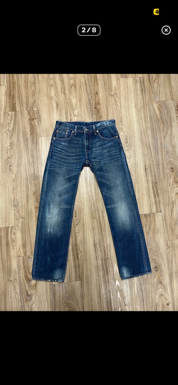 리바이스 502 셀비지 데님  상품이미지2