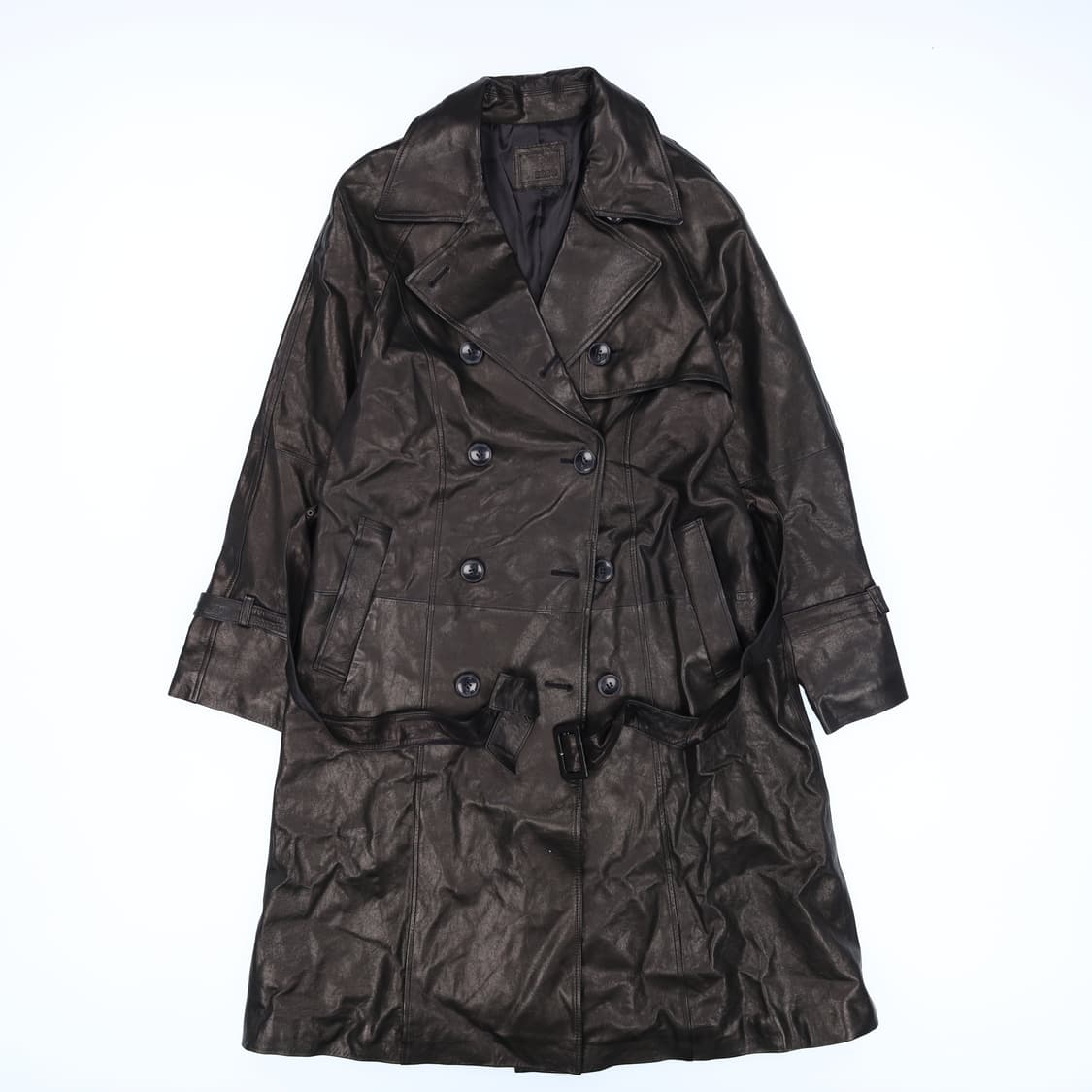 66 로보 ROBO 이태리 양가죽 롱 코트 N7331 상품이미지1