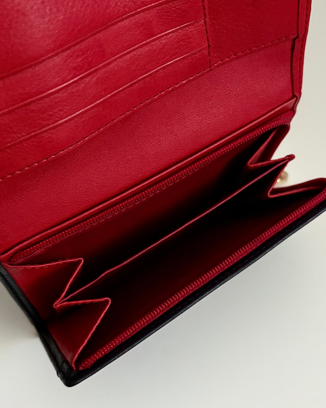 Christian Dior 디올 CD 로고 반지갑 - 다크네이비 상품이미지5