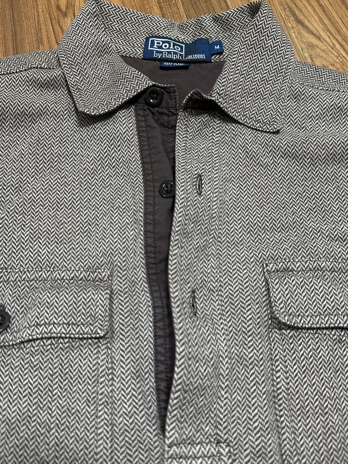 폴로 랄프로렌 헤링본 폴로셔츠 M 상품이미지6