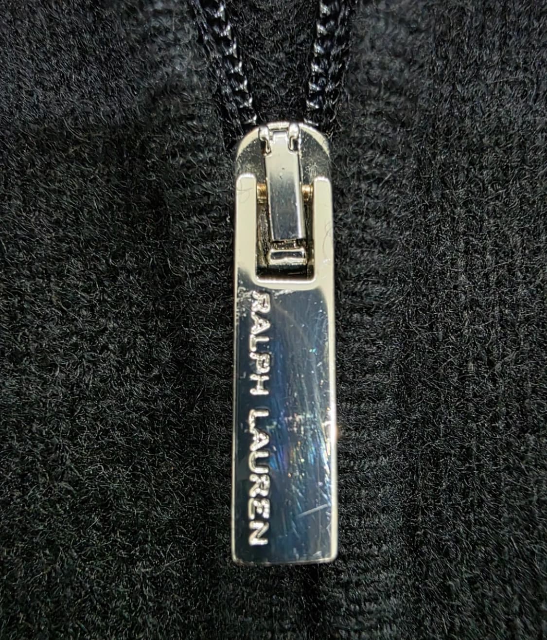 정품 폴로랄프로렌 큐빅 빅포니 블랙 니트집업 (여성 44-55초 상품이미지5