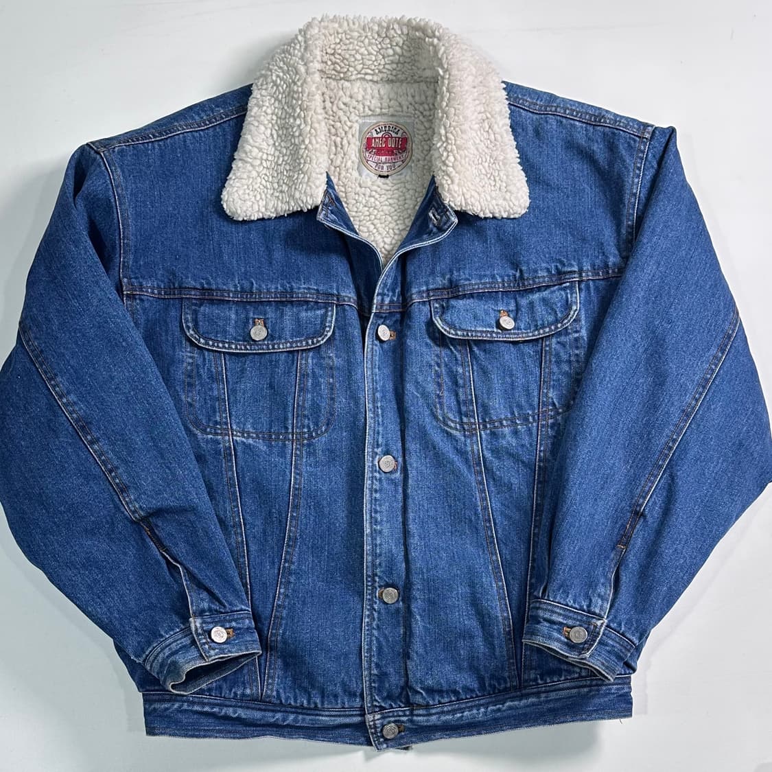 VTG 데님 쉐르파 트러커 자켓  상품이미지1