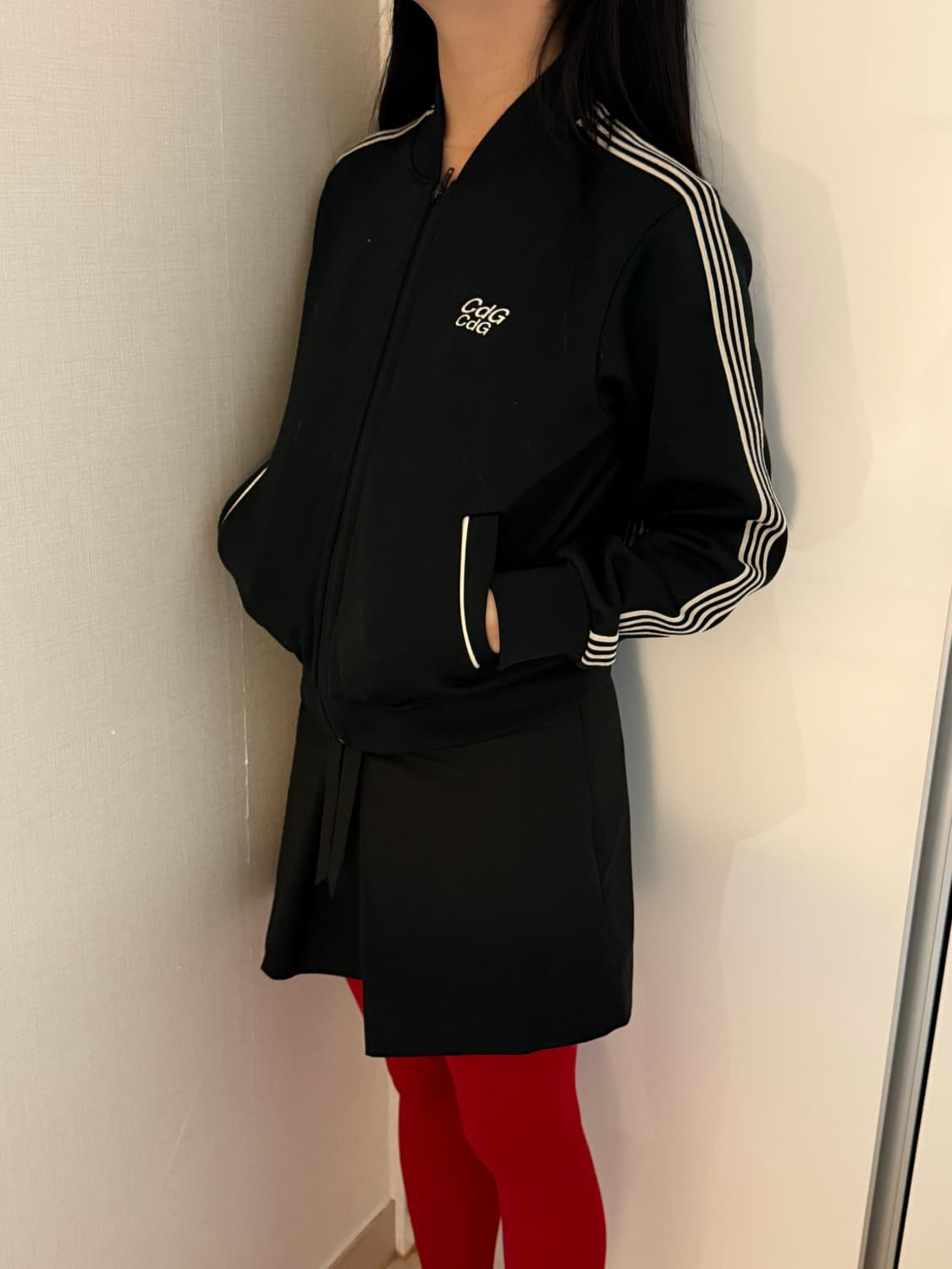 여성 꼼데가르송 져지 s사이즈 상품이미지7