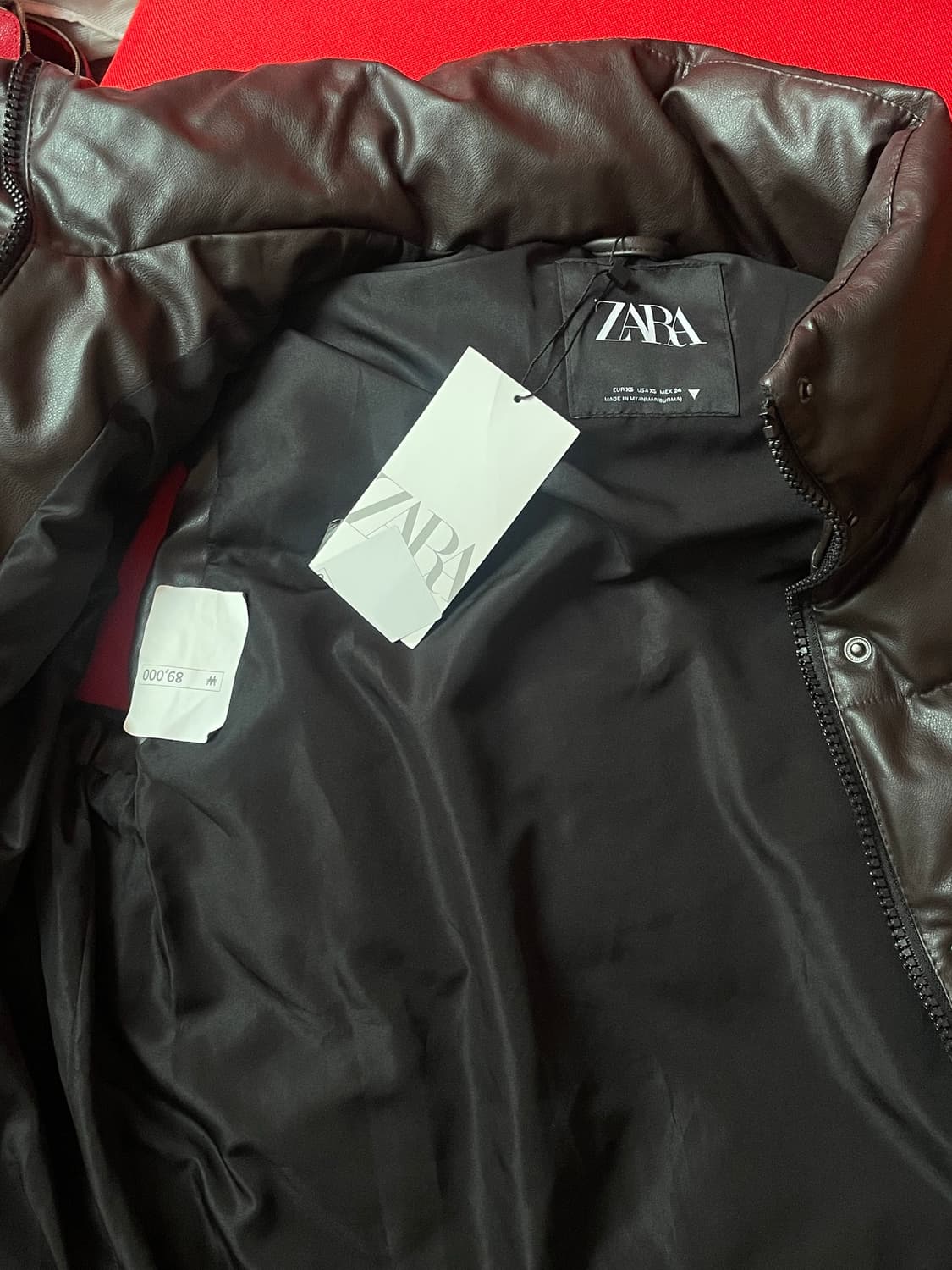 자라 브라운레더 베스트 상품이미지2