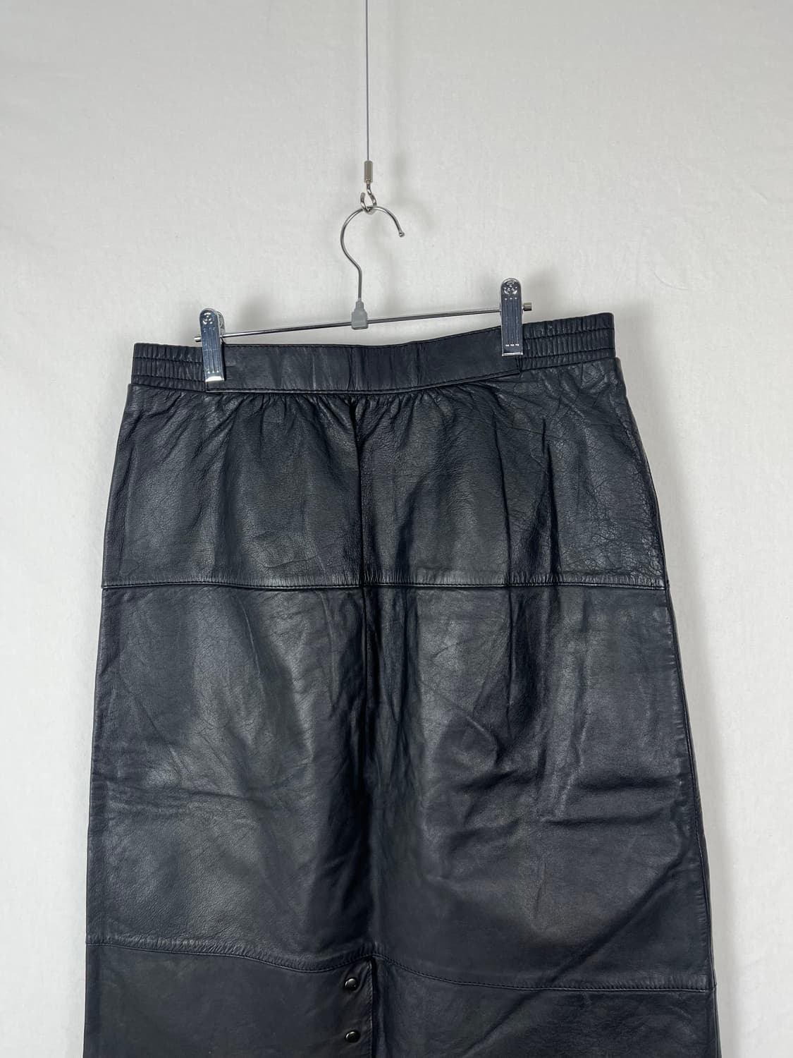 Vintage 소가죽 미디 스커트  상품이미지6