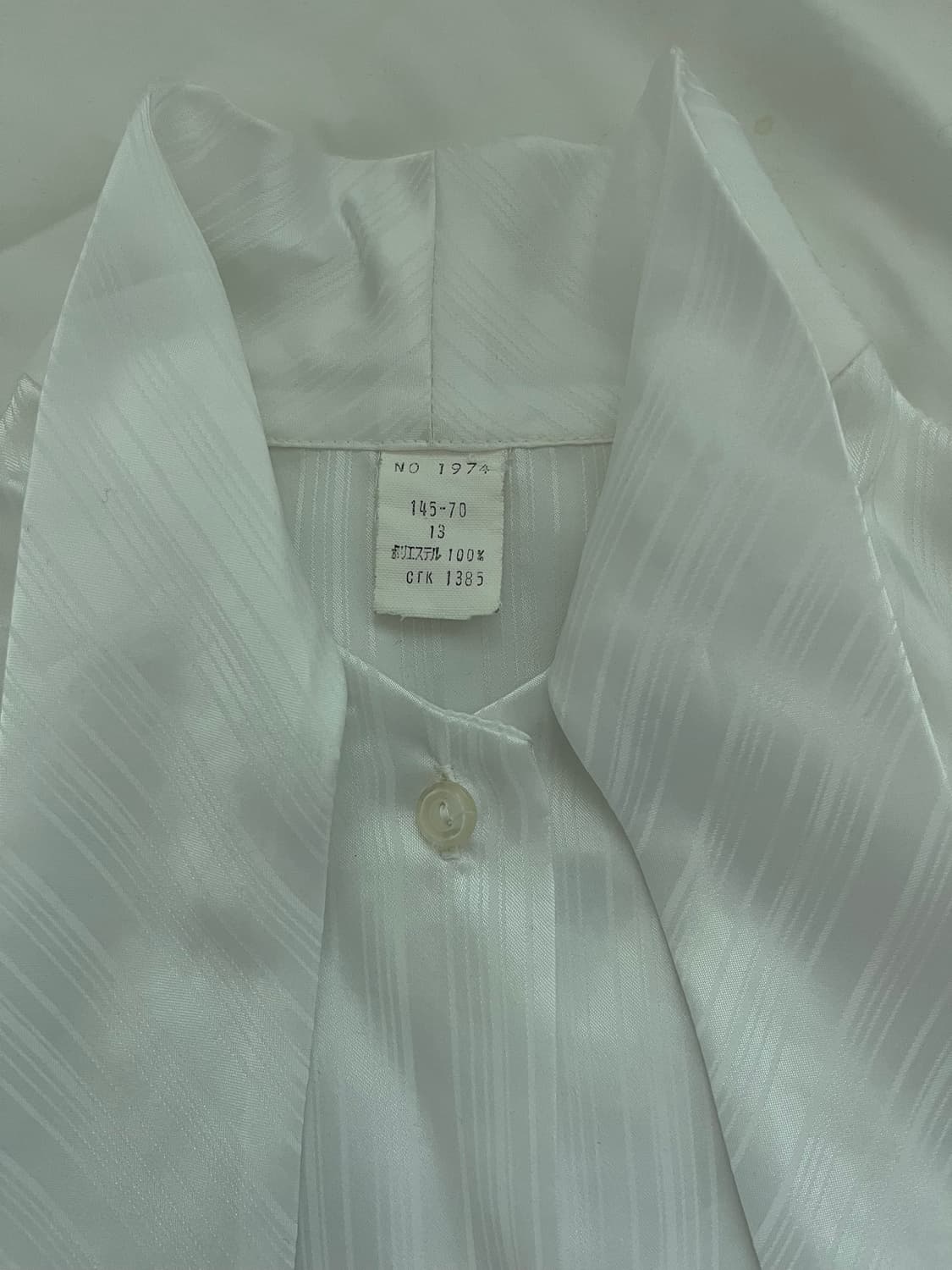 실크 타이 화이트 블라우스 상품이미지2