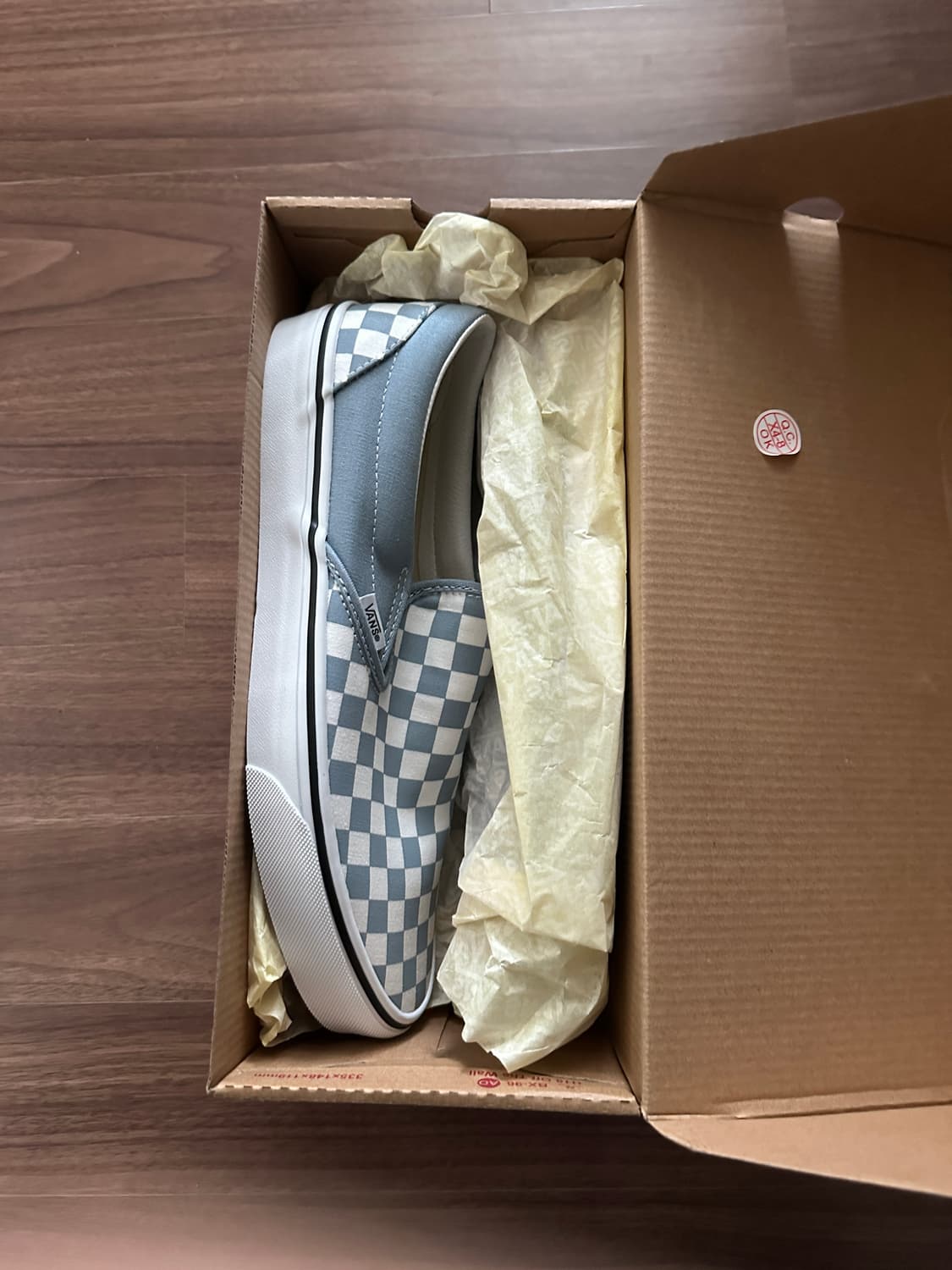 반스 체커보드 스카이블루 280 상품이미지1