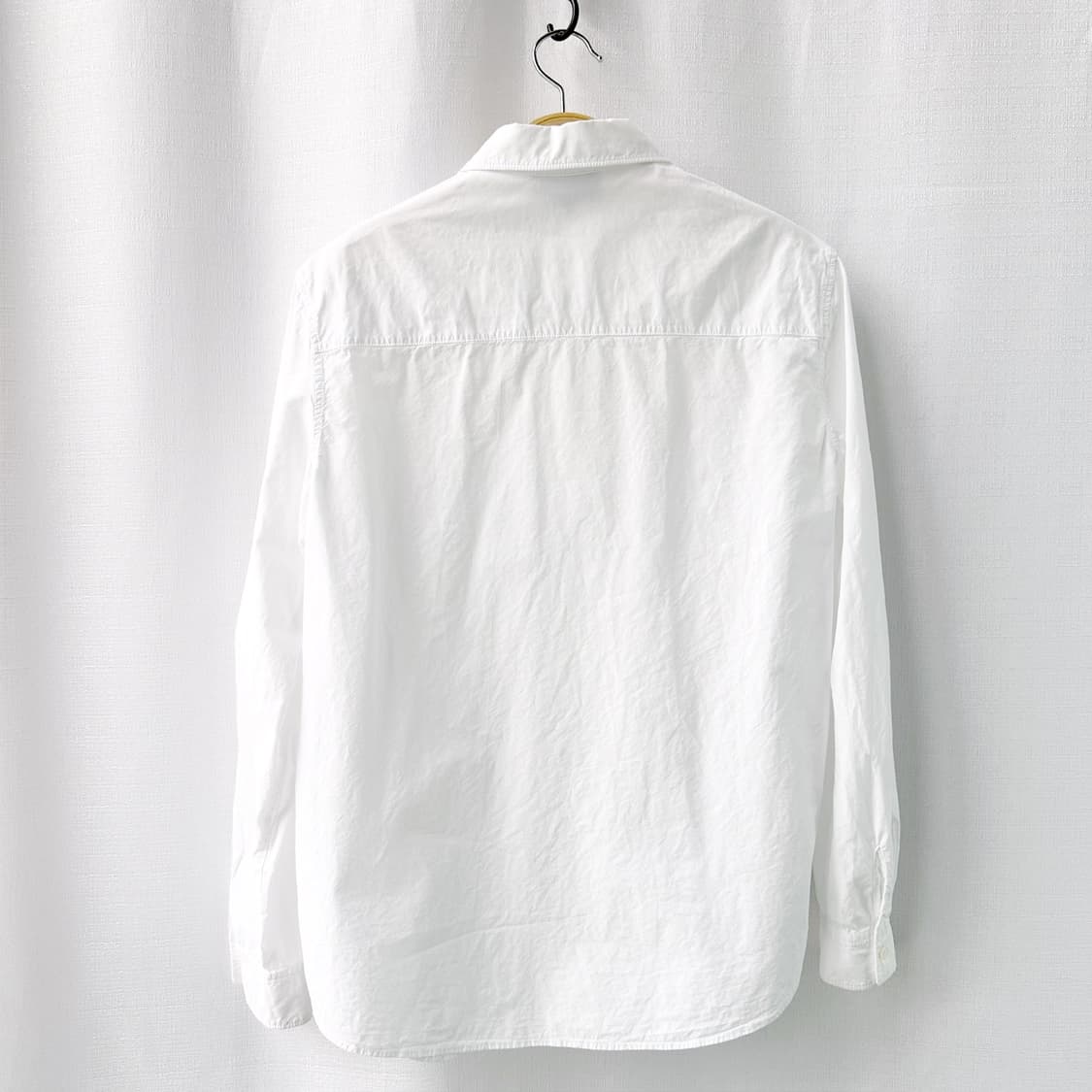A.P.C. 아페쎄 포켓 자수 긴팔 셔츠 화이트 38 상품이미지9