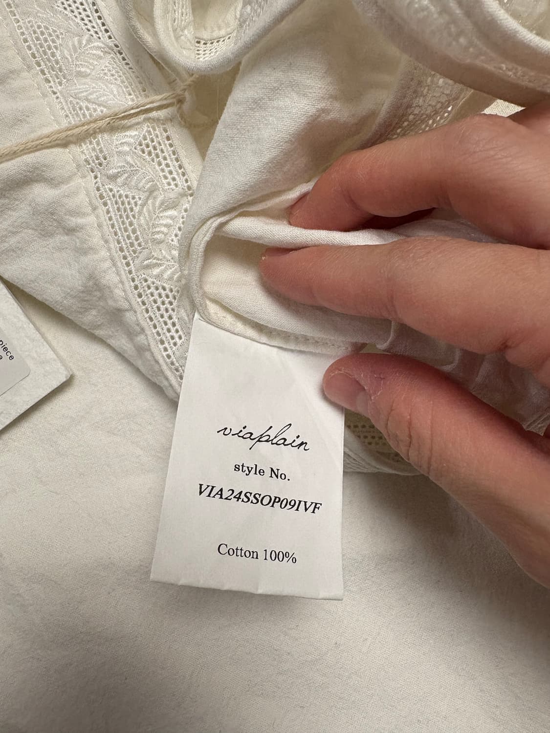 비아플레인 비아 카밀라 미니 원피스  상품이미지6