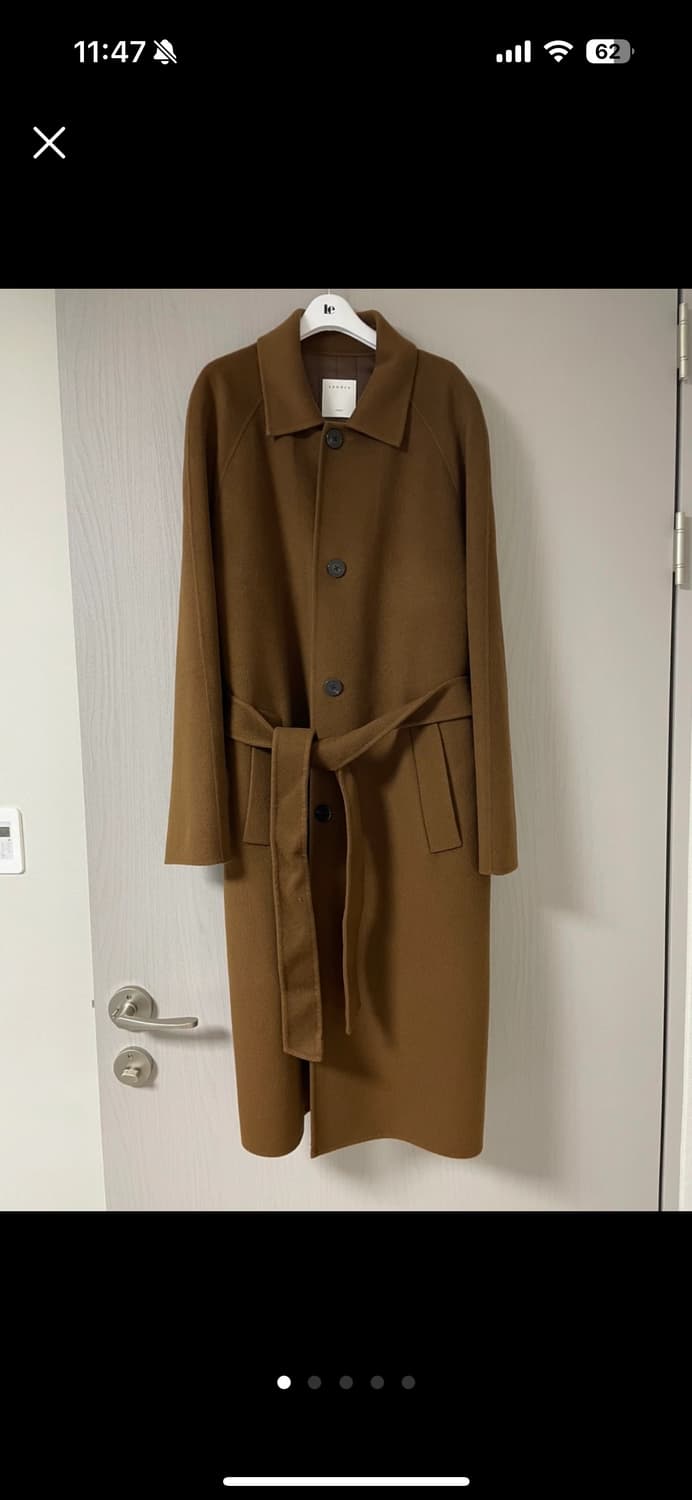 Sandro man 산드로 남자 브라운 코트 상품이미지1