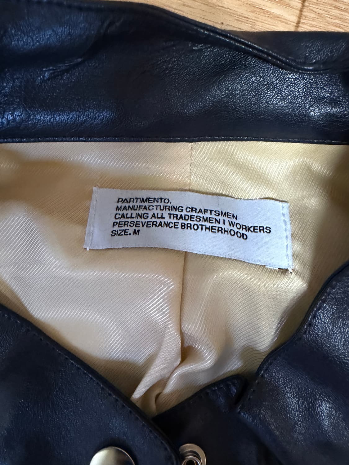 파르티멘토 멀티 카페 레이서 자켓_네이비 상품이미지5