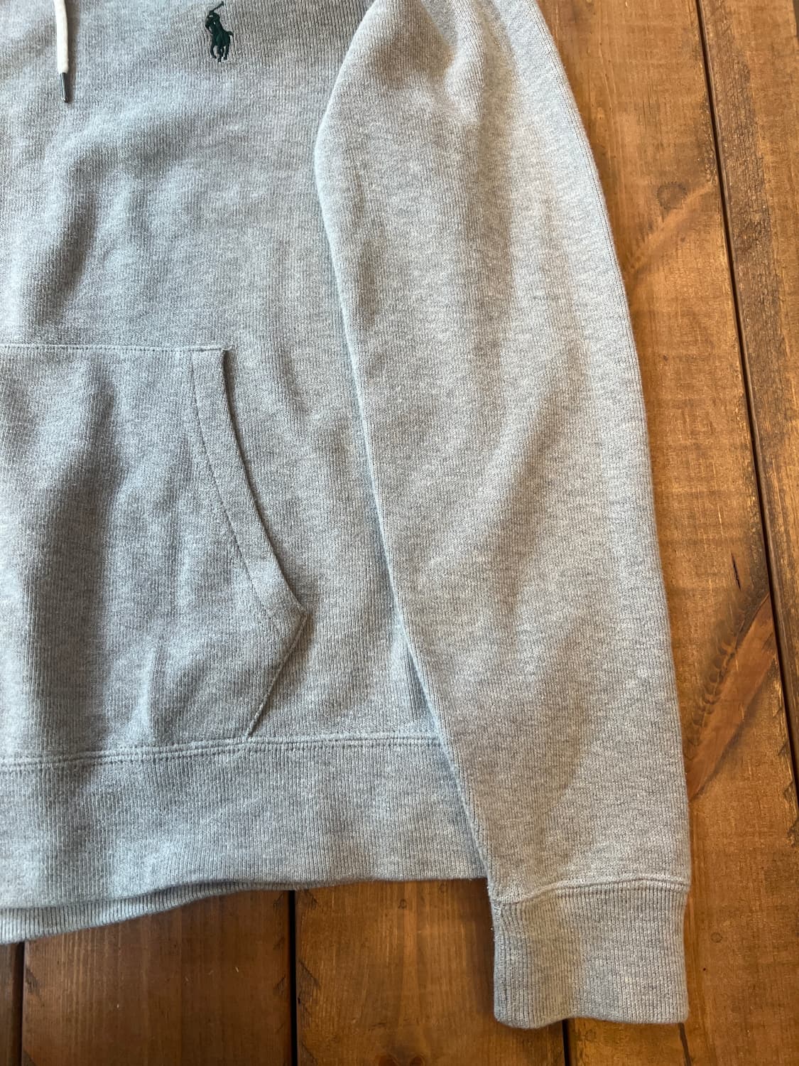 폴로 그레이 후드 니트 상품이미지8