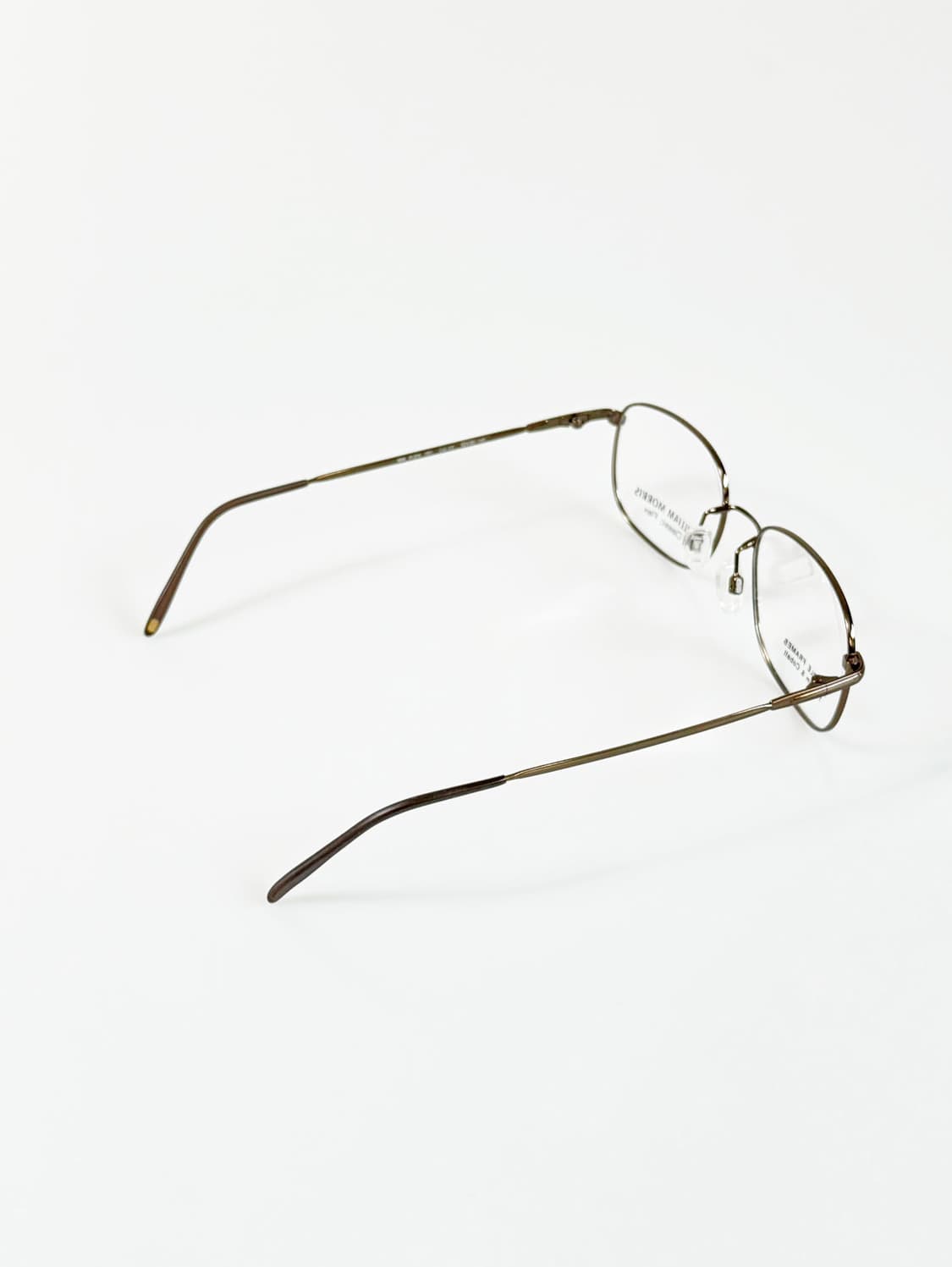 일본제 WILLIAM MORRIS 티타늄 슬림스퀘어 빈티지 안경 상품이미지4