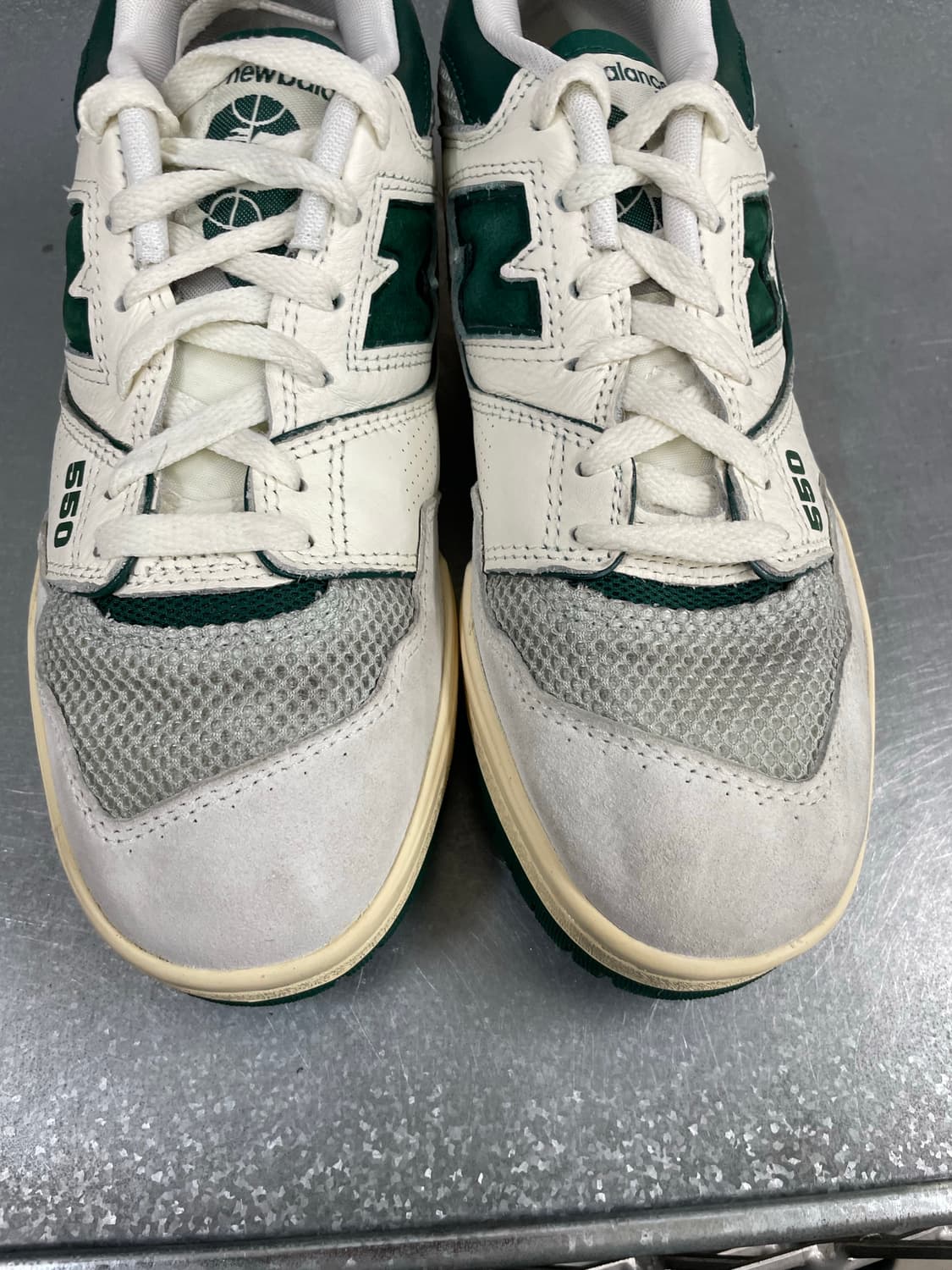 뉴발란스 550 화이트 그린 250 상품이미지8