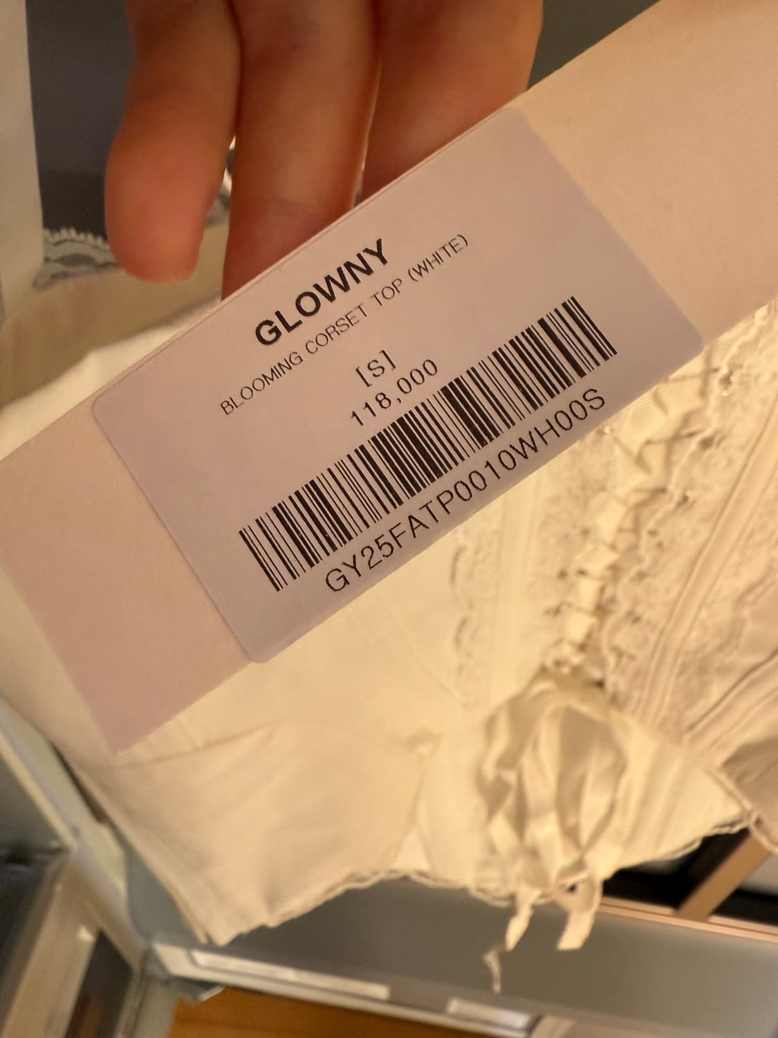 Glowny BLOOMING CORSET TOP 글로니 코르셋 상품이미지6