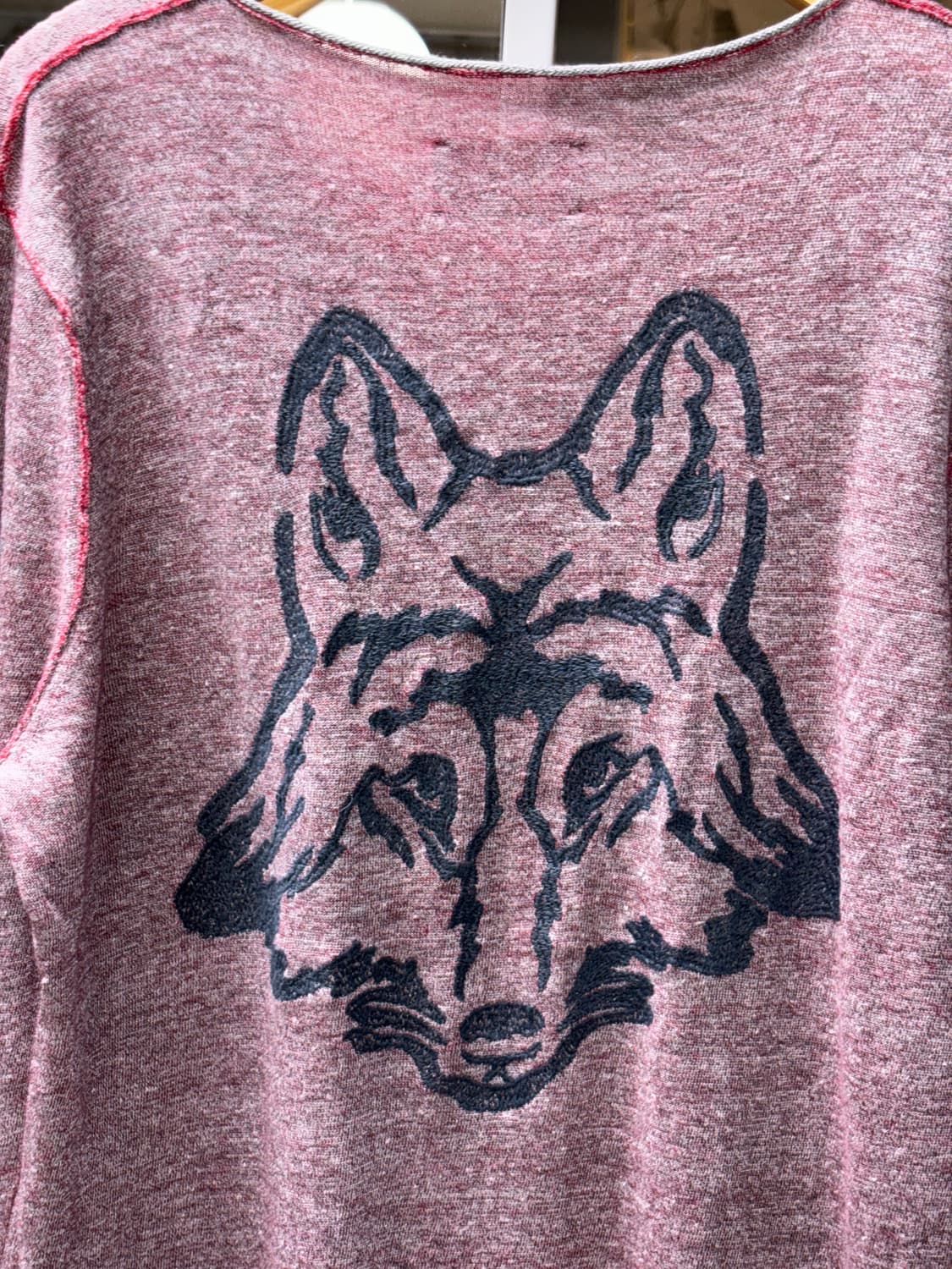 자딕앤볼테르 자수 린넨 니트 상품이미지5