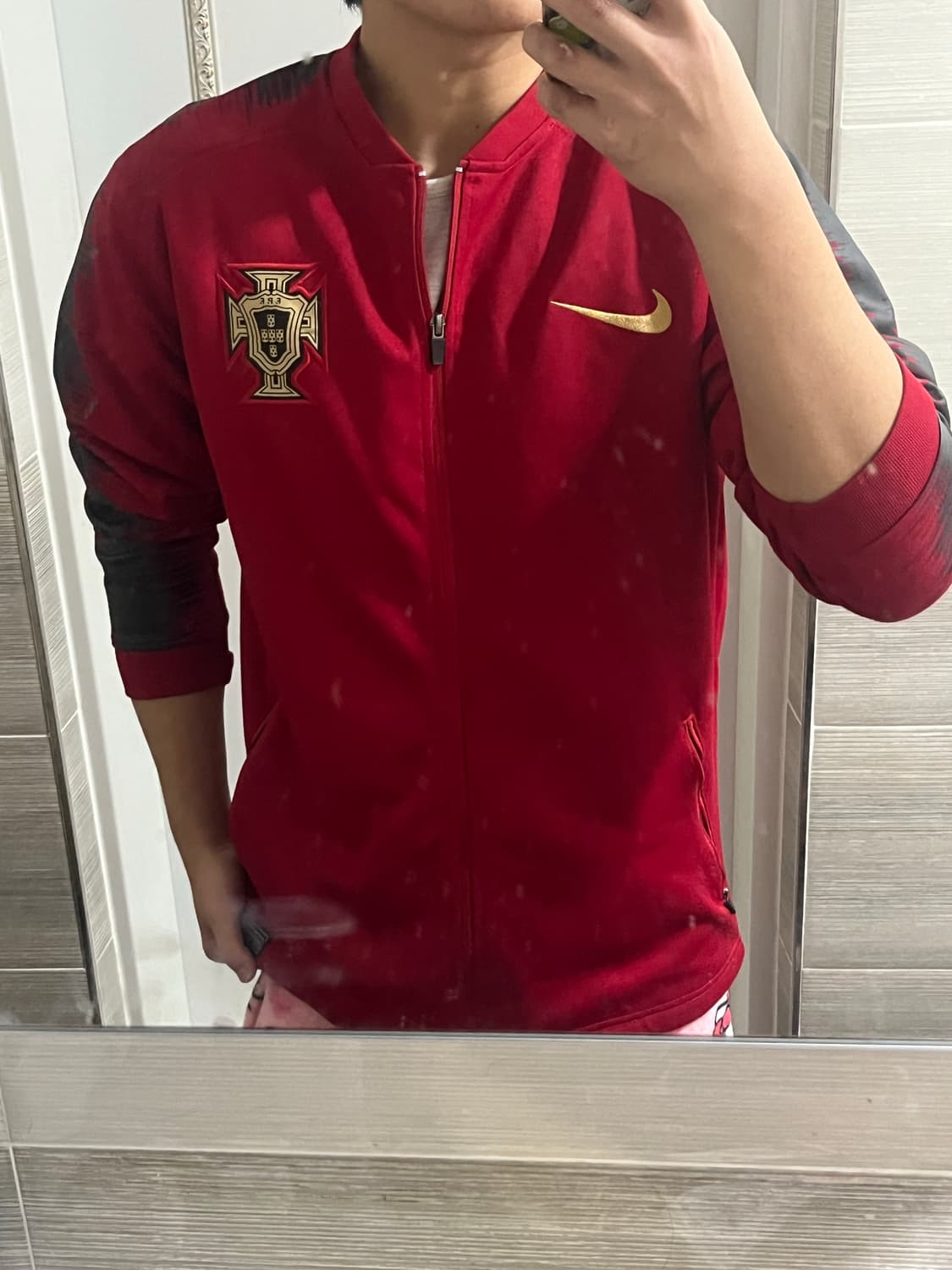 나이키 포르투갈 축구 국가대표팀 트랙탑 레드 초희귀매물 상품이미지2