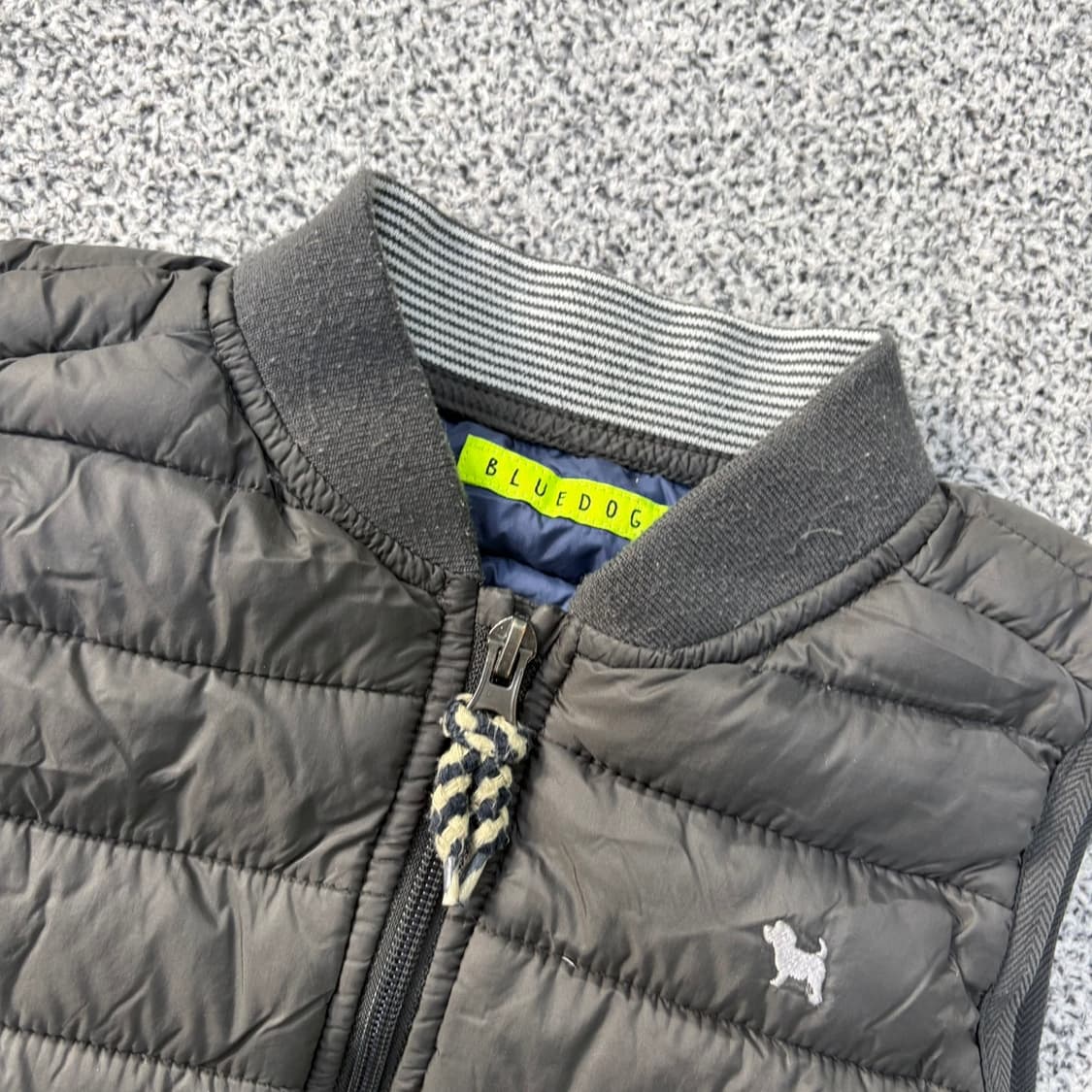 110 블루독 키즈 덕다운 경량 조끼 0519J 상품이미지3