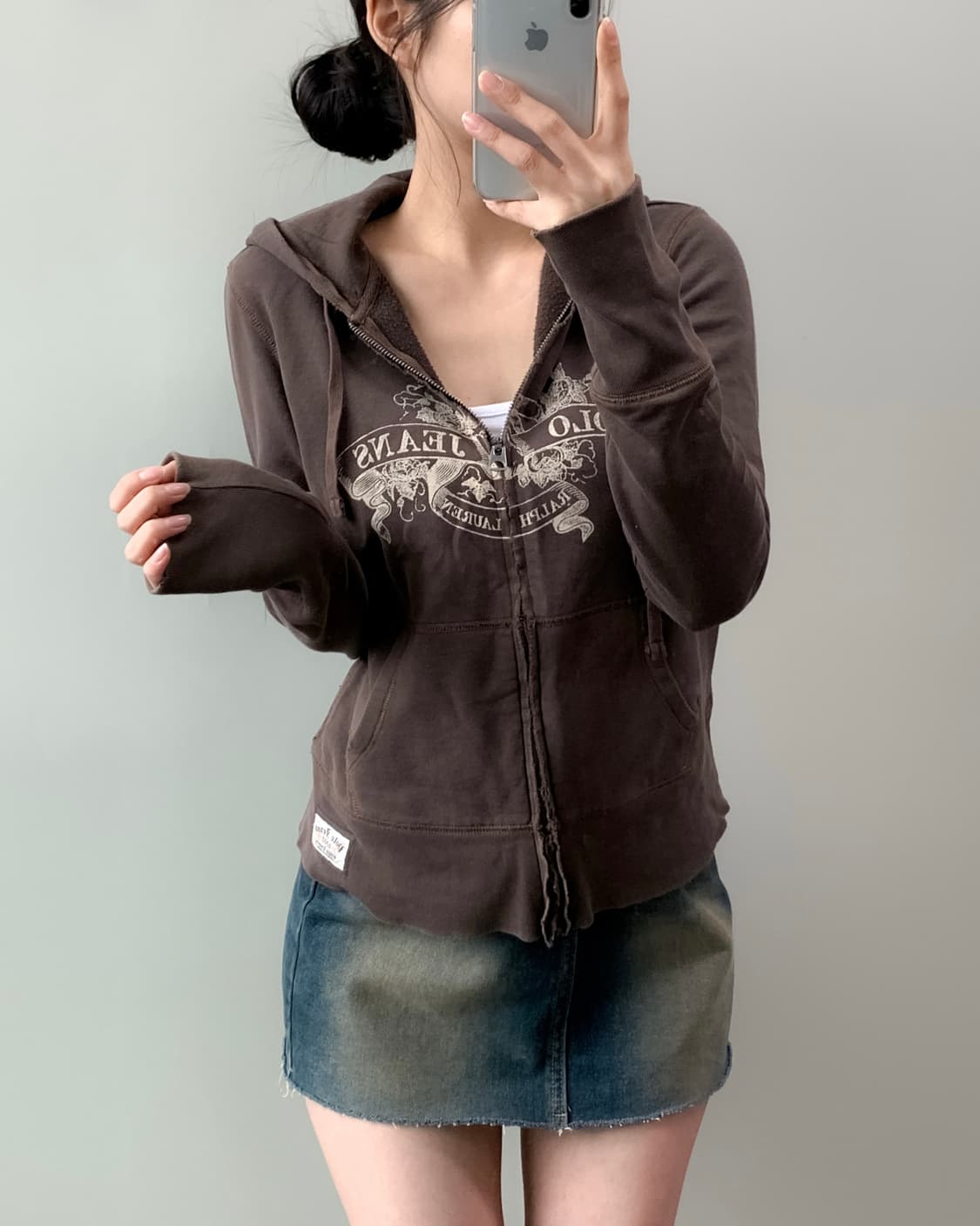 폴로 진스 후드집업 상품이미지3