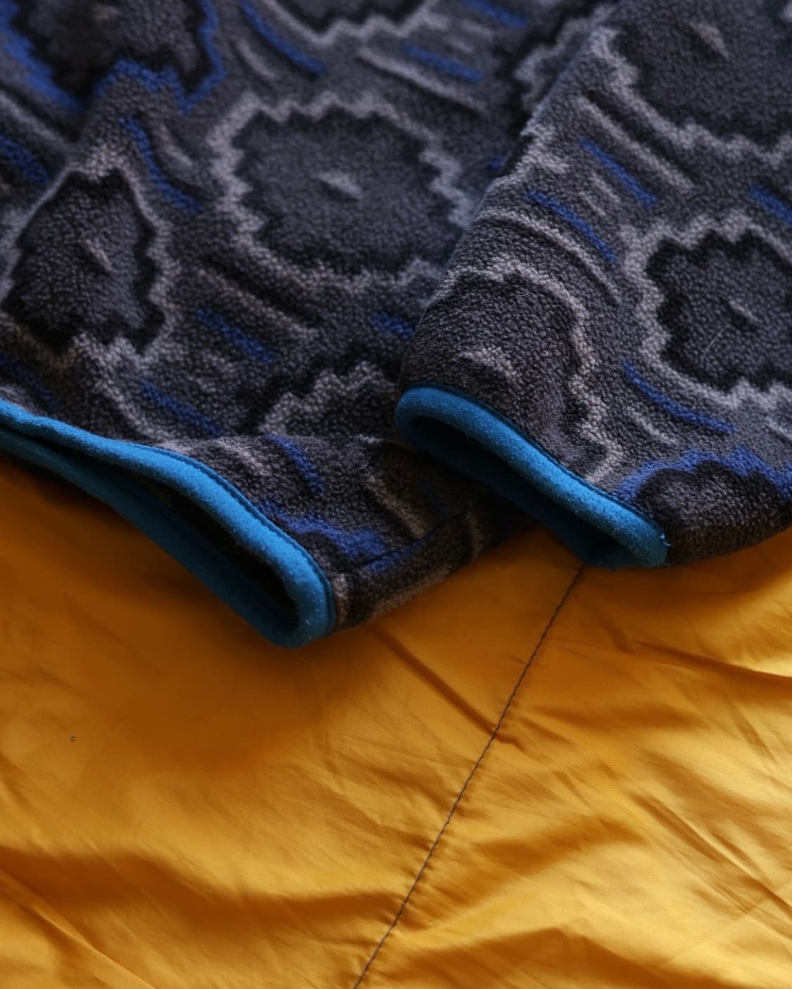 파타고니아 10s YFO 패턴 아즈텍 신칠라 스냅티 플리스 상품이미지8