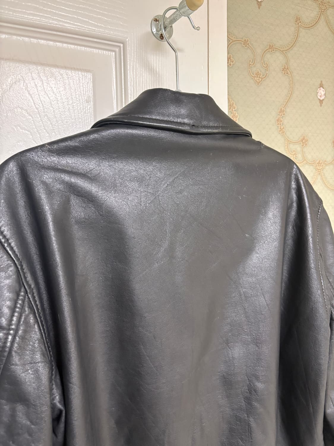 48) 70s 프렌치 레더 파일럿 자켓(민간용) 상품이미지5