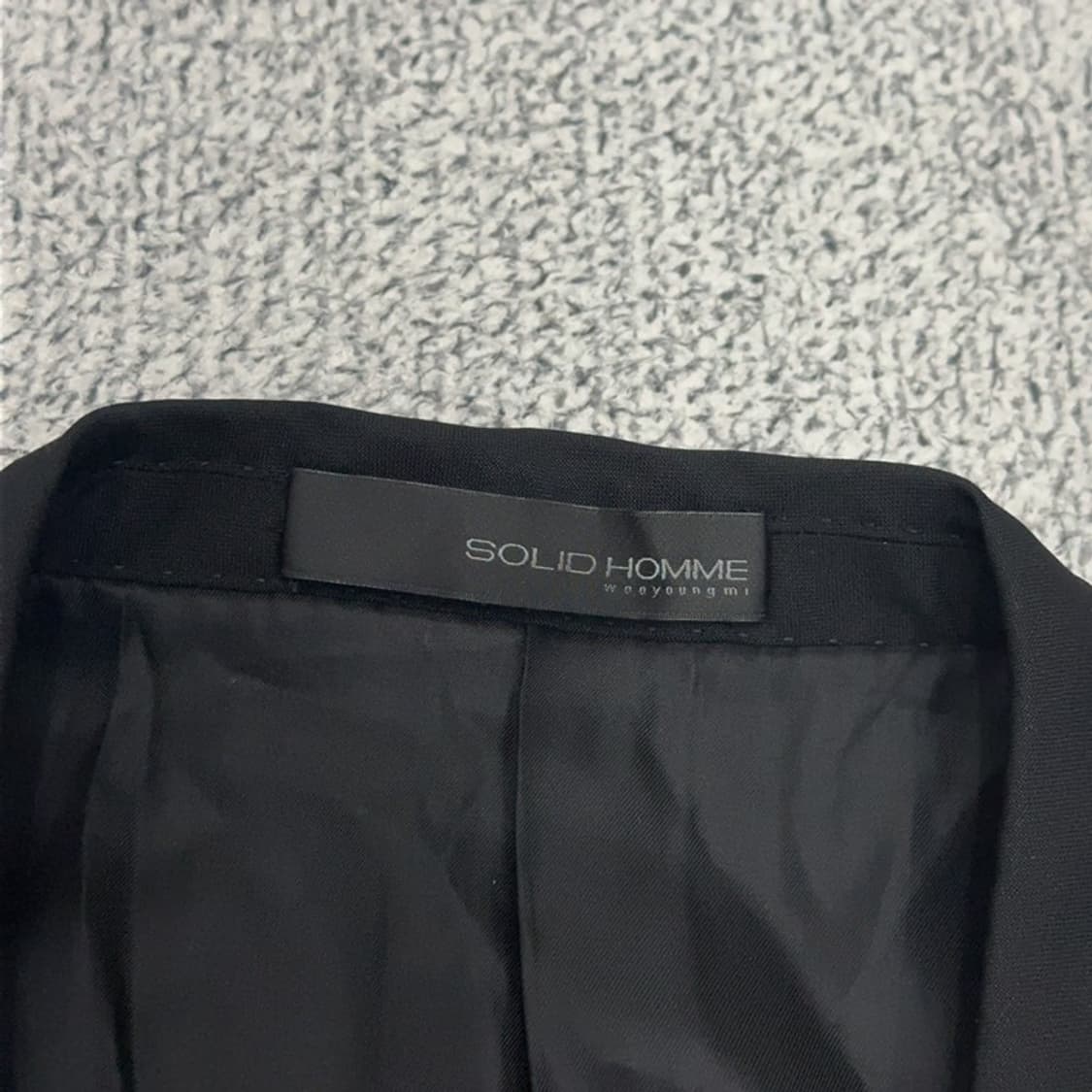 솔리드옴므 원버튼 블레이저 110  상품이미지4