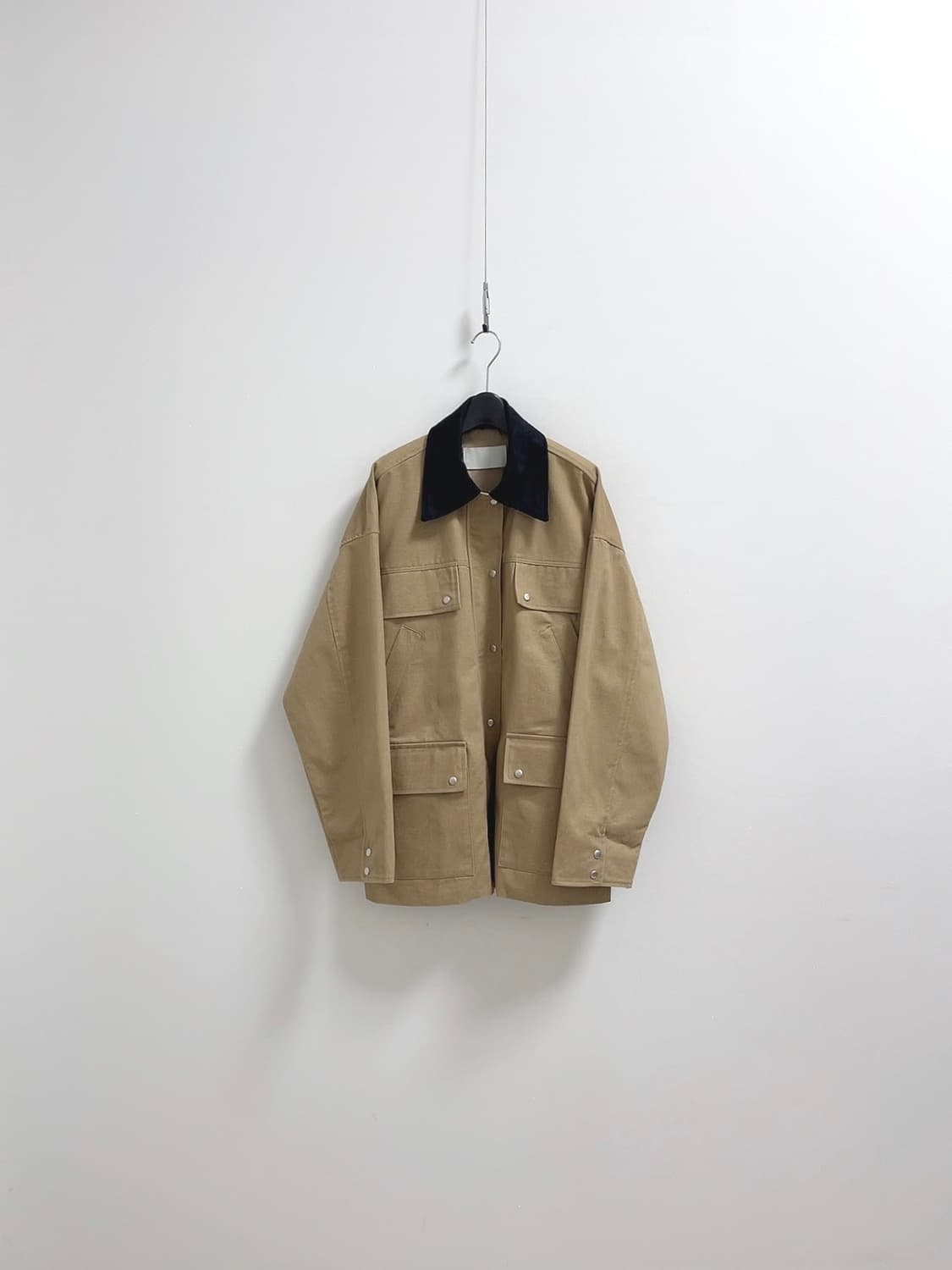 아트이즈오버 브러시드 워크 자켓 베이지 상품이미지1