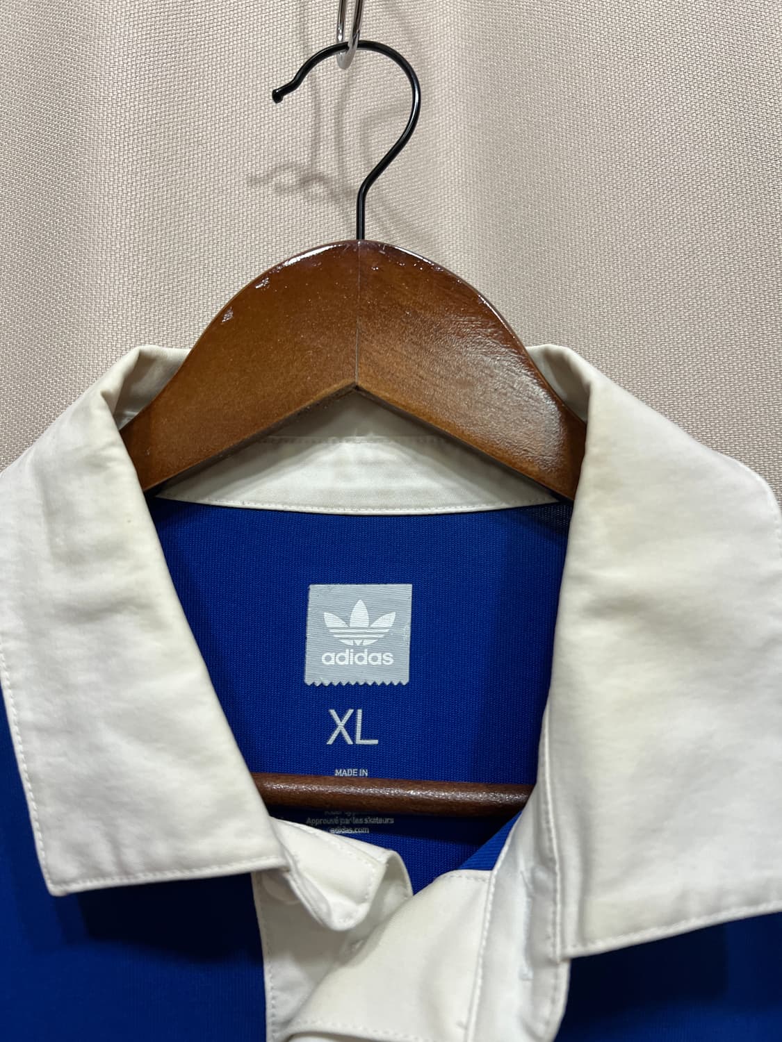 아디다스 배색 긴팔 카라티  상품이미지3