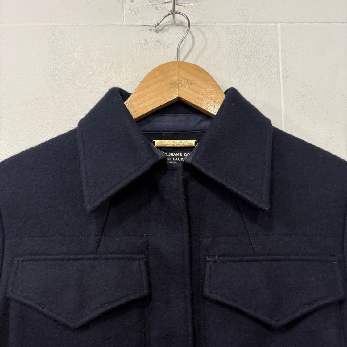 폴로 진스 컴퍼니 울 크롭자켓 상품이미지2