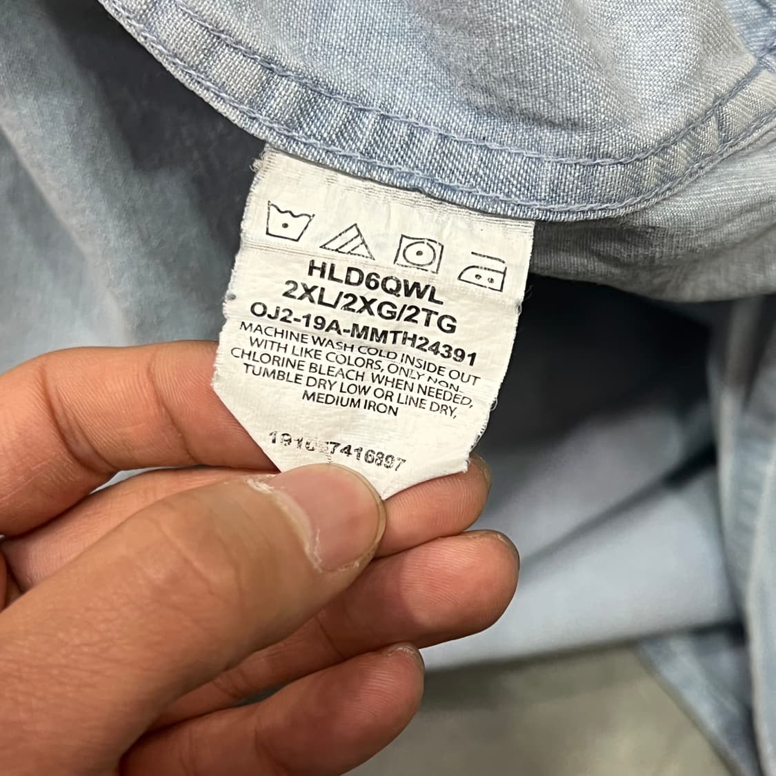  랭글러 워크 하프 셔츠 y16243 상품이미지6