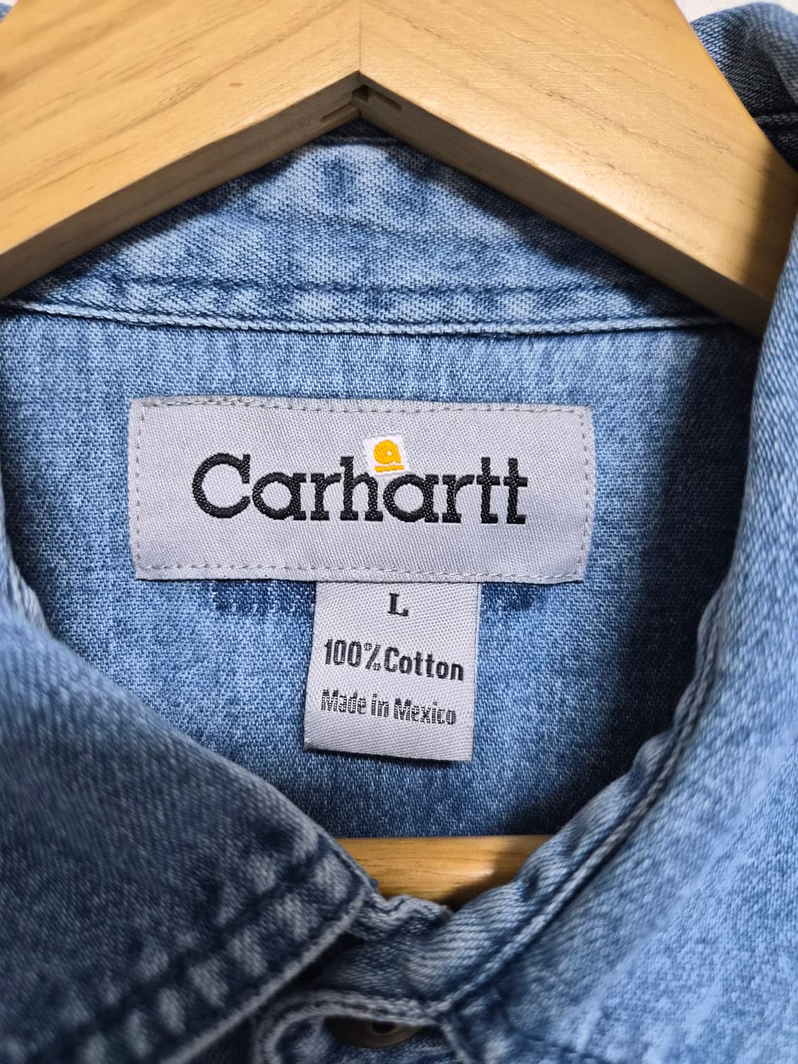 칼하트Carhartt 데님 셔츠 L - S253 상품이미지4