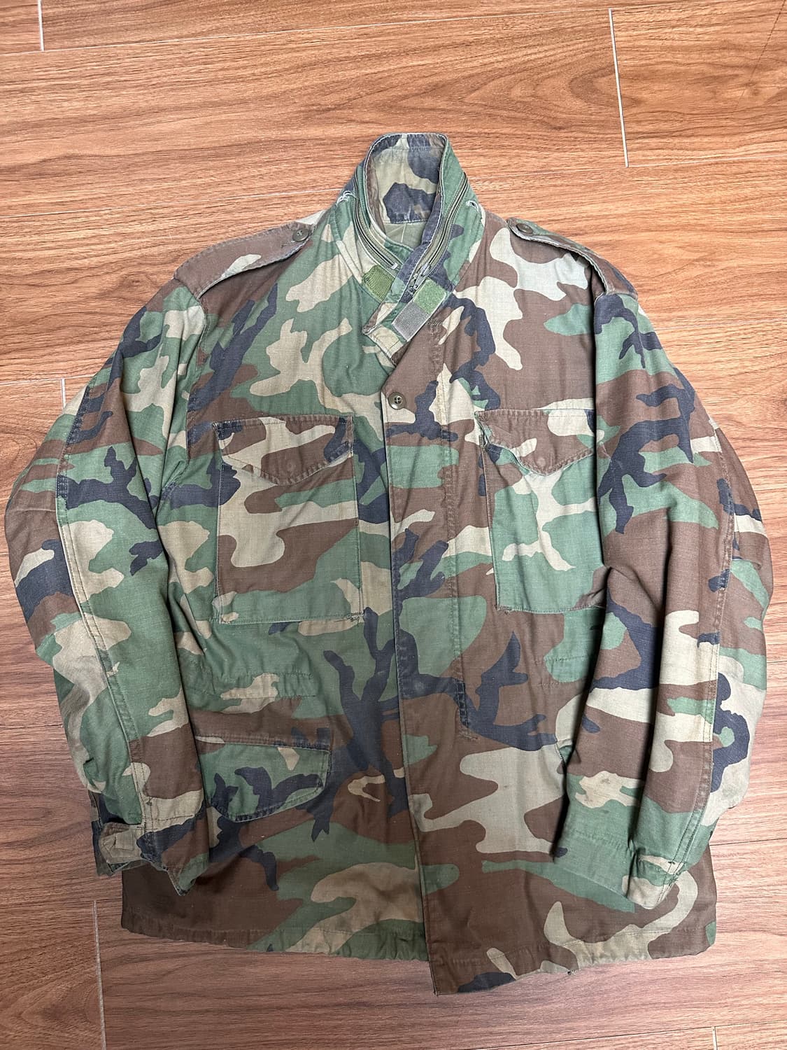 M65 필드자켓 우드랜드 카모 미듐레귤러 상품이미지1