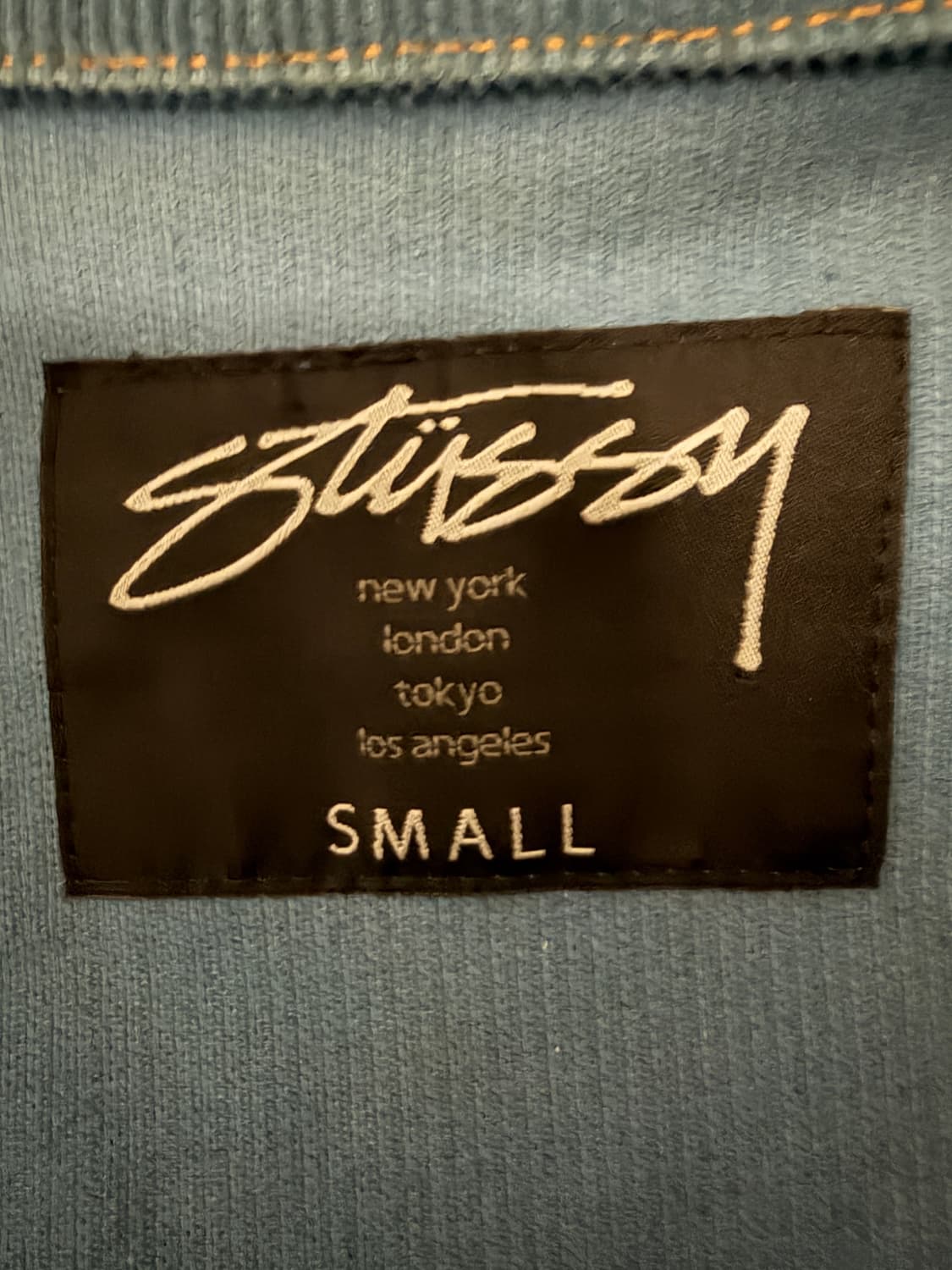 스투시 Stüssy 여성 코듀로이 크롭 자켓  상품이미지3