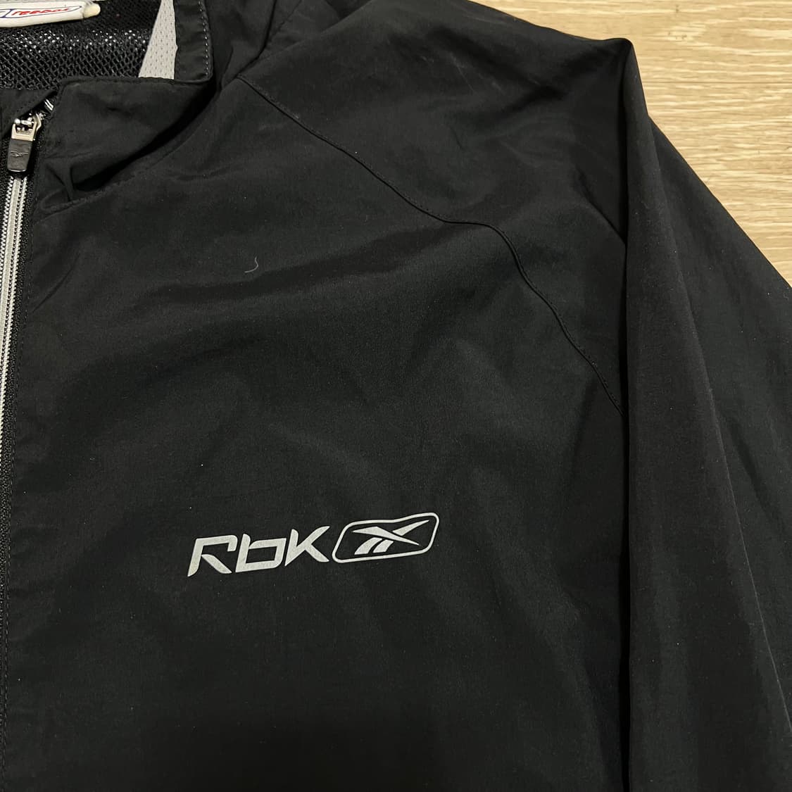 리복 2005 파주 통일 마라톤 바람막이 자켓 [블랙] L/100 상품이미지4