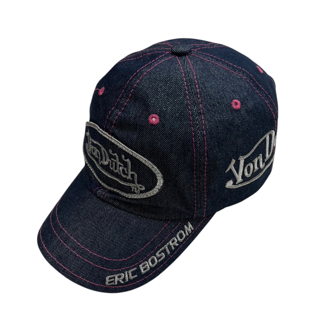 본더치 y2k 실버 데님 볼캡 상품이미지5