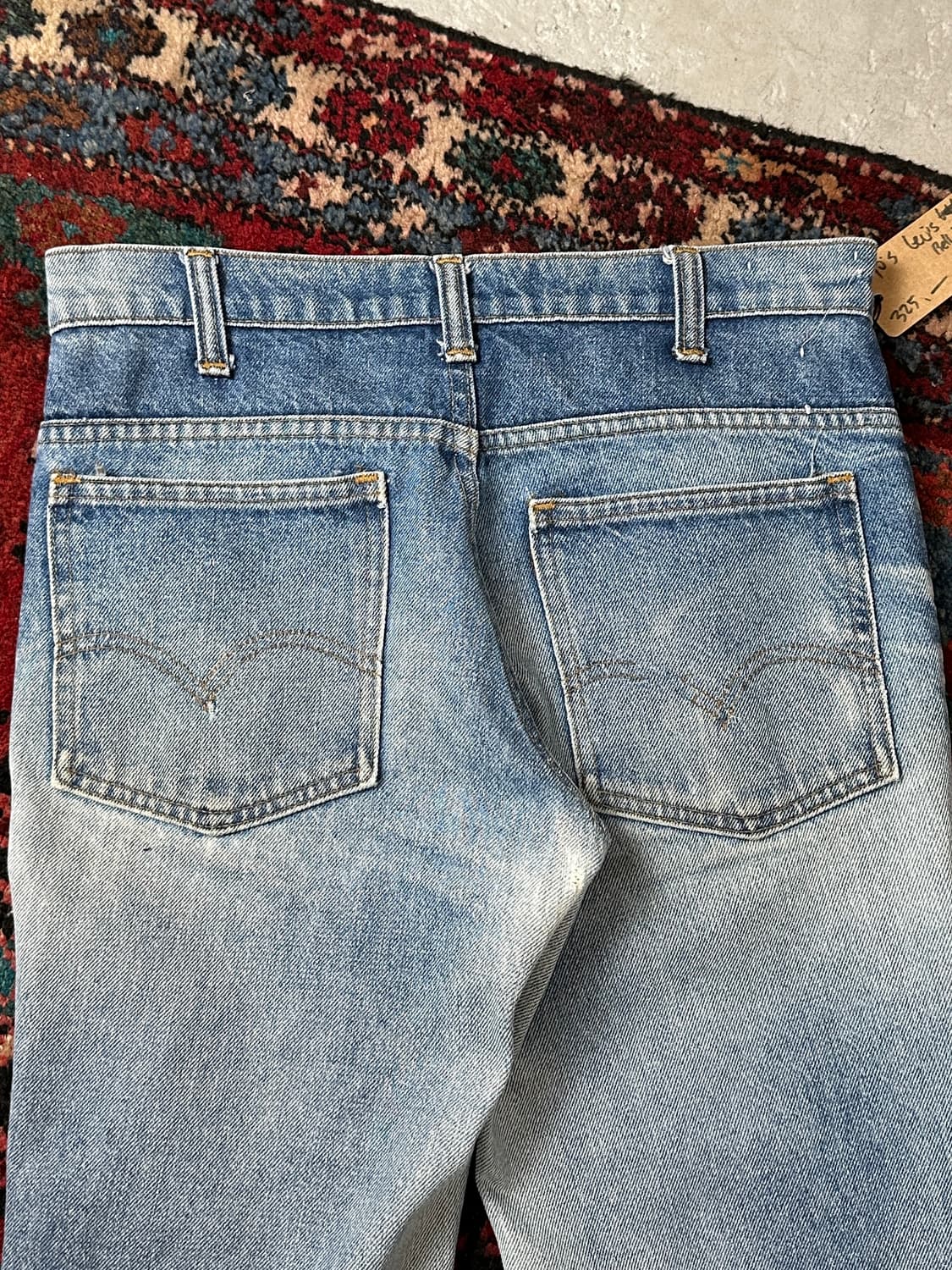 80's USA Made 빈티지 리바이스 684 벨바텀 부츠컷 체인스티치 상품이미지6