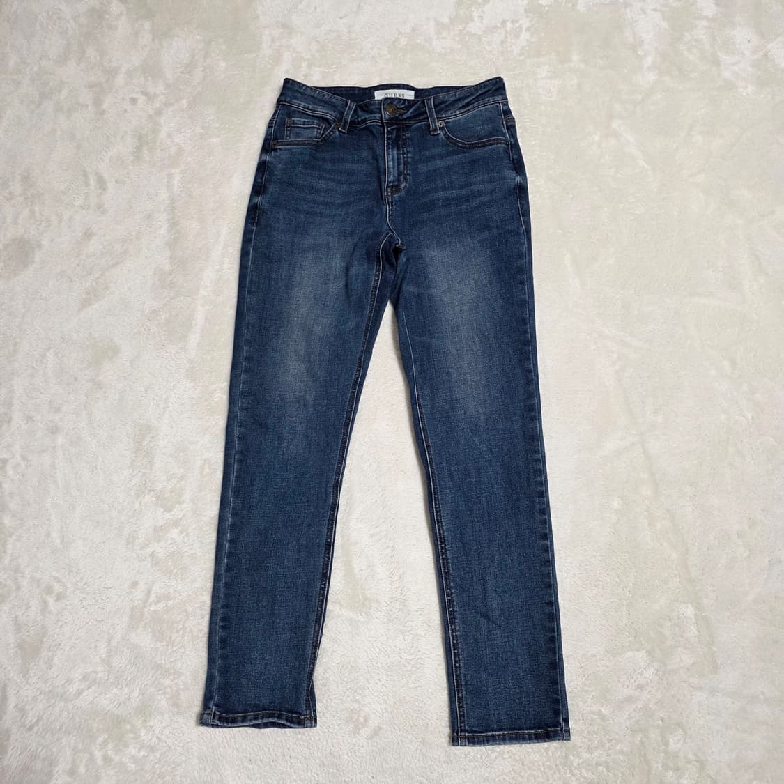 (29)게스 크롭 스키니 데님 팬츠 상품이미지1