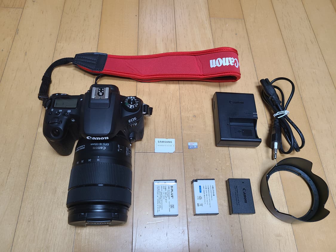 캐논 77d + 18 135 usm 2천컷 미만, 바로 사용 직거래 네고 상품이미지8