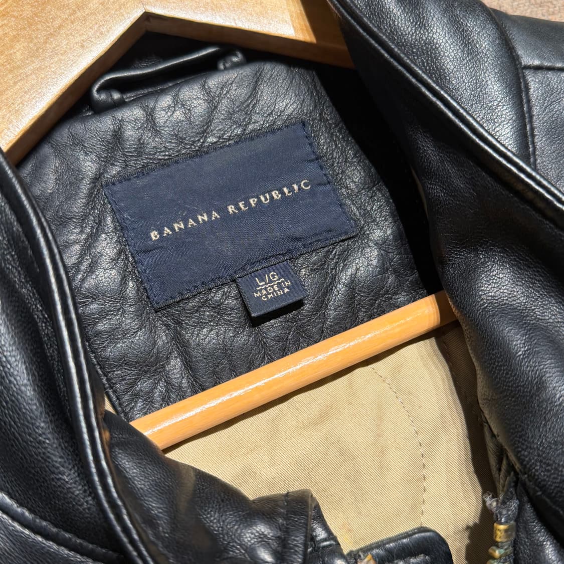 바나나리퍼블릭 헤비 램스킨 필드 자켓 L 105 양가죽 상품이미지2