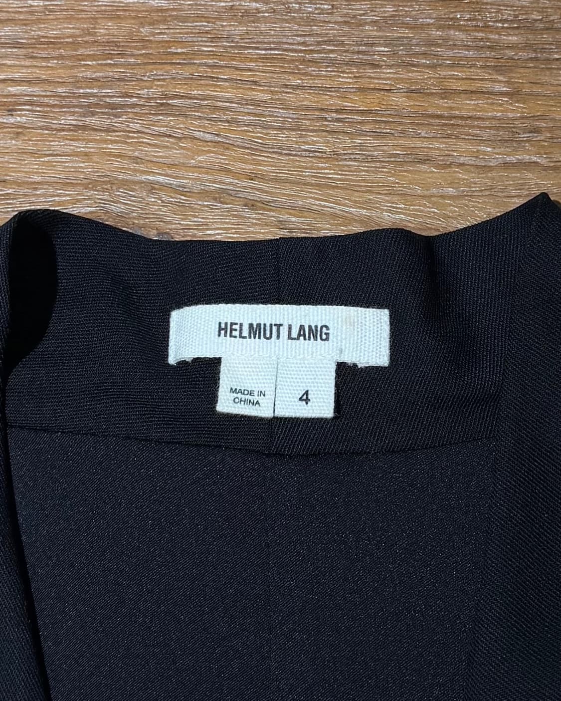 헬무트랭 블랙 게더링 랩 스타일 슬리브리스 롱 원피스 상품이미지7